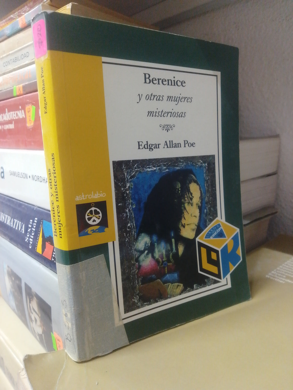 BERENICE Y OTRAS MUJERES MISTERIOSAS POR EDGAR ALLAN POE USADO INFANTIL JUAREZ 515