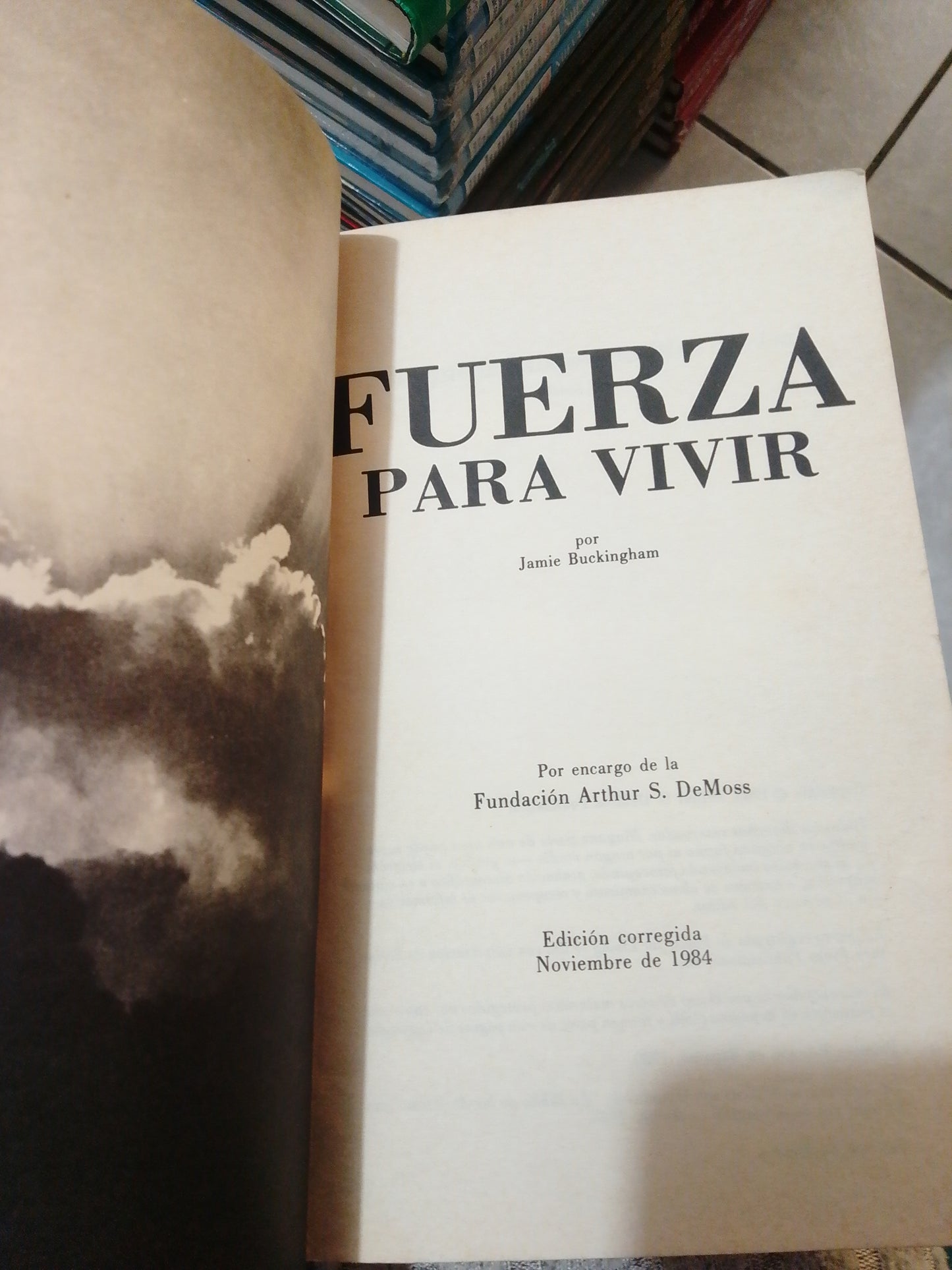 FUERZA PARA VIVIR POR POR JAMIE BUCKINGHAM USADO SUP.PERSONAL JUÁREZ