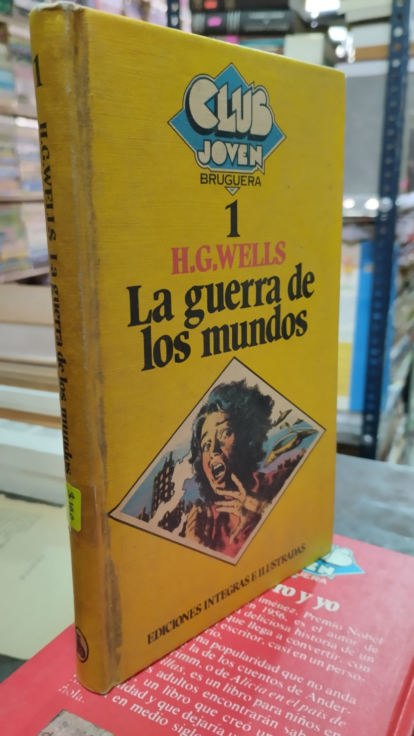 LA GUERRA DE LOS MUNDOS POR H G WELLS LIBRO USADO ANTIGUO ALDAMA