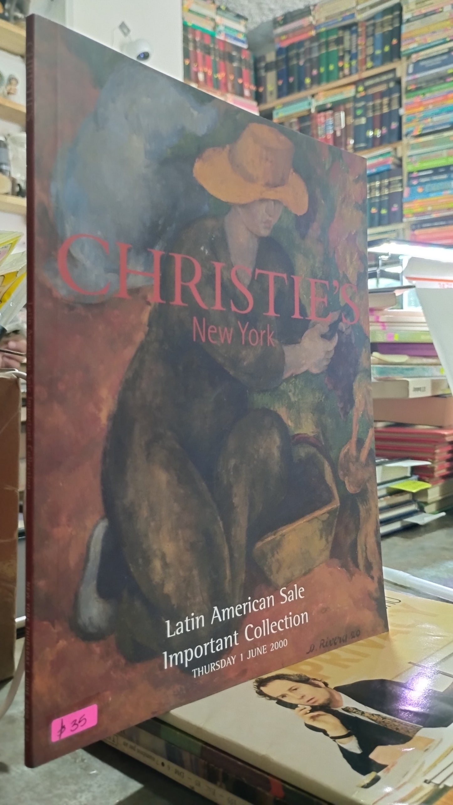 LATIN AMERICAN SALE IMPORTANT COLLECTION LIBRO USADO ARTE ALDAMA