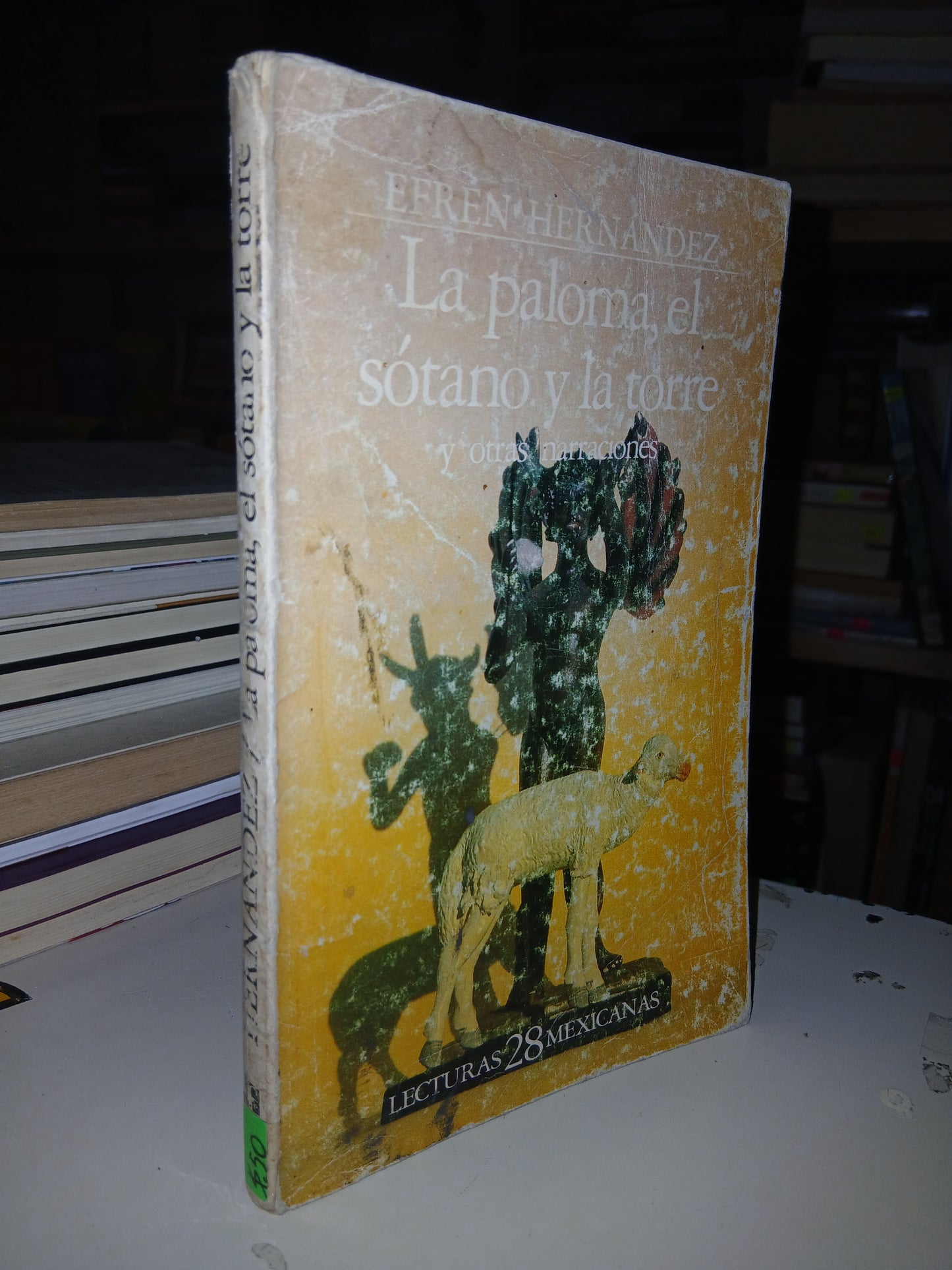 LA PALOMA, EL SÓTANO Y LA TORRE POR EFRÉN HERNÁNDEZ USADO ANTOLOGÍA LITERARIO 207