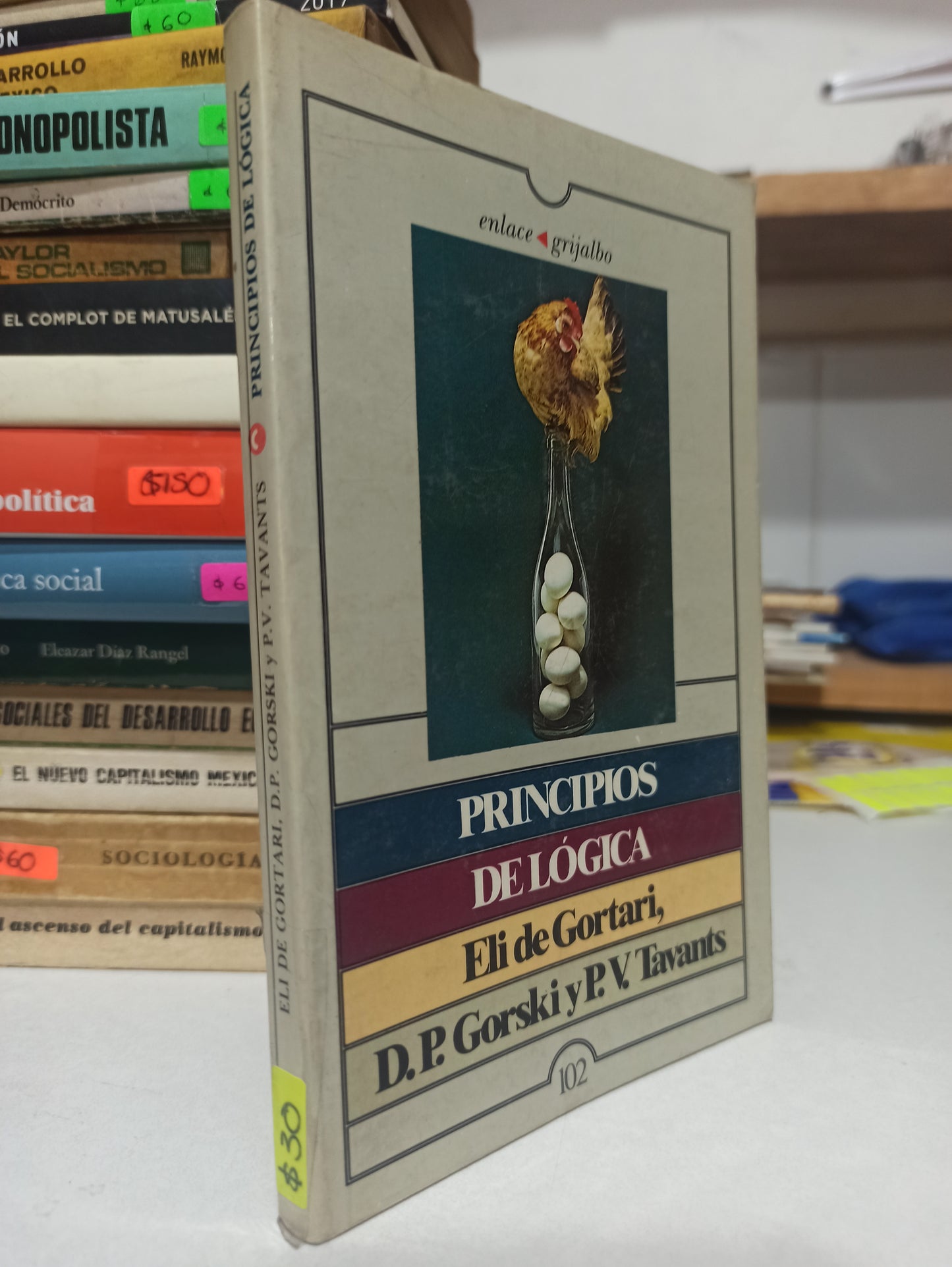 PRINCIPIOS DE LOGICA POR ELI DE GORTARI USADO SOCIOLOGIA JUÁREZ