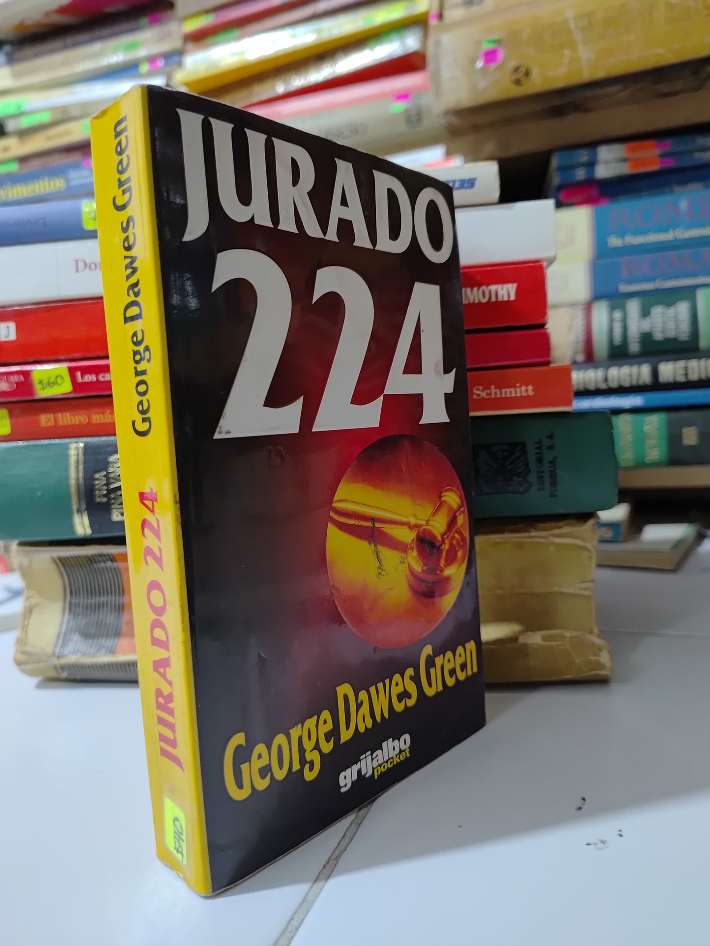 JURADO 224 POR GEORGE DAWES GREEN USADO NOVELAS JUAREZ 507