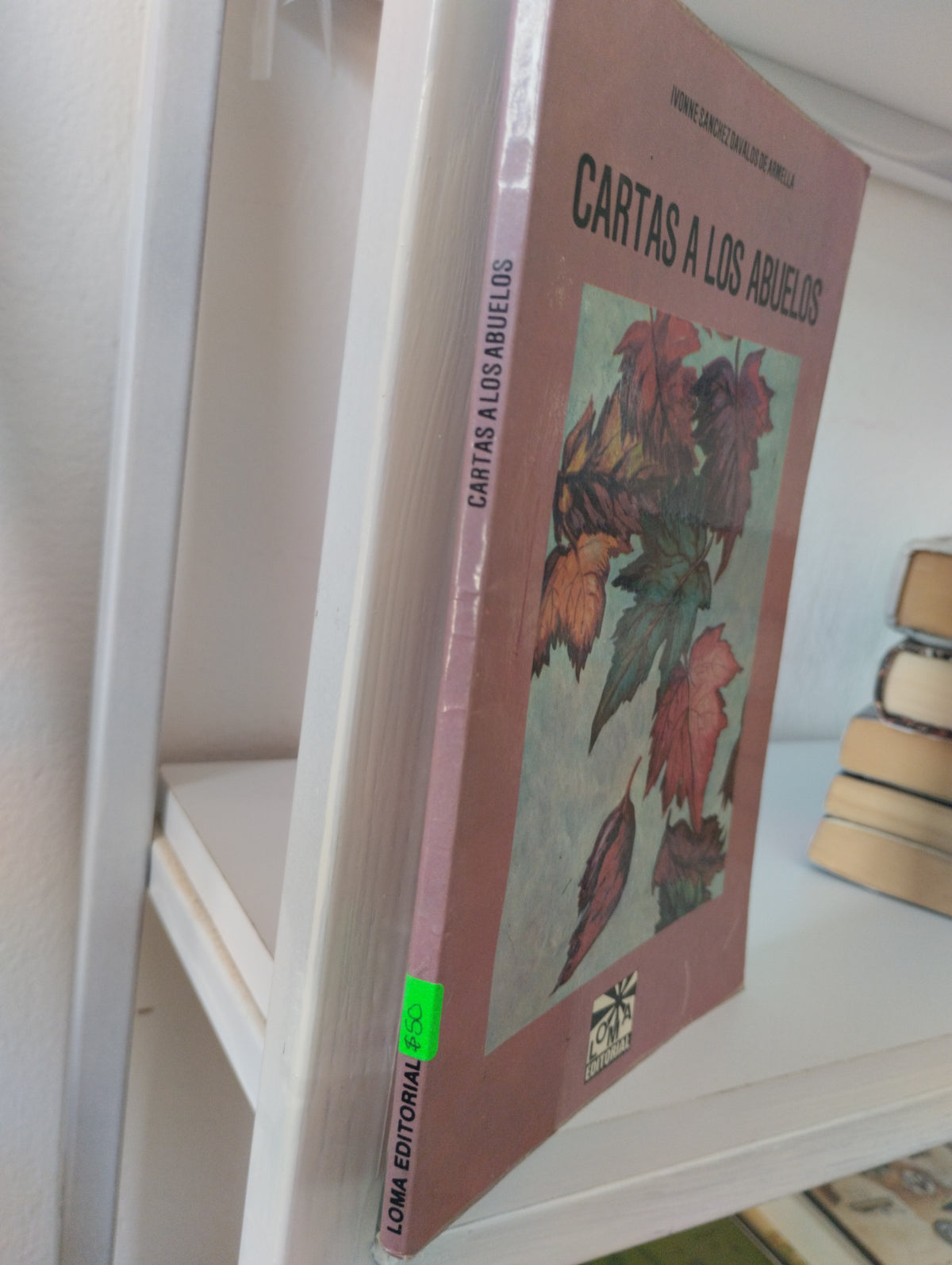 CARTAS A LOS ABUELOS IVONNE SANCHEZ DAVALOS DE ARMELIA USADO NOVELAS JUAREZ 515