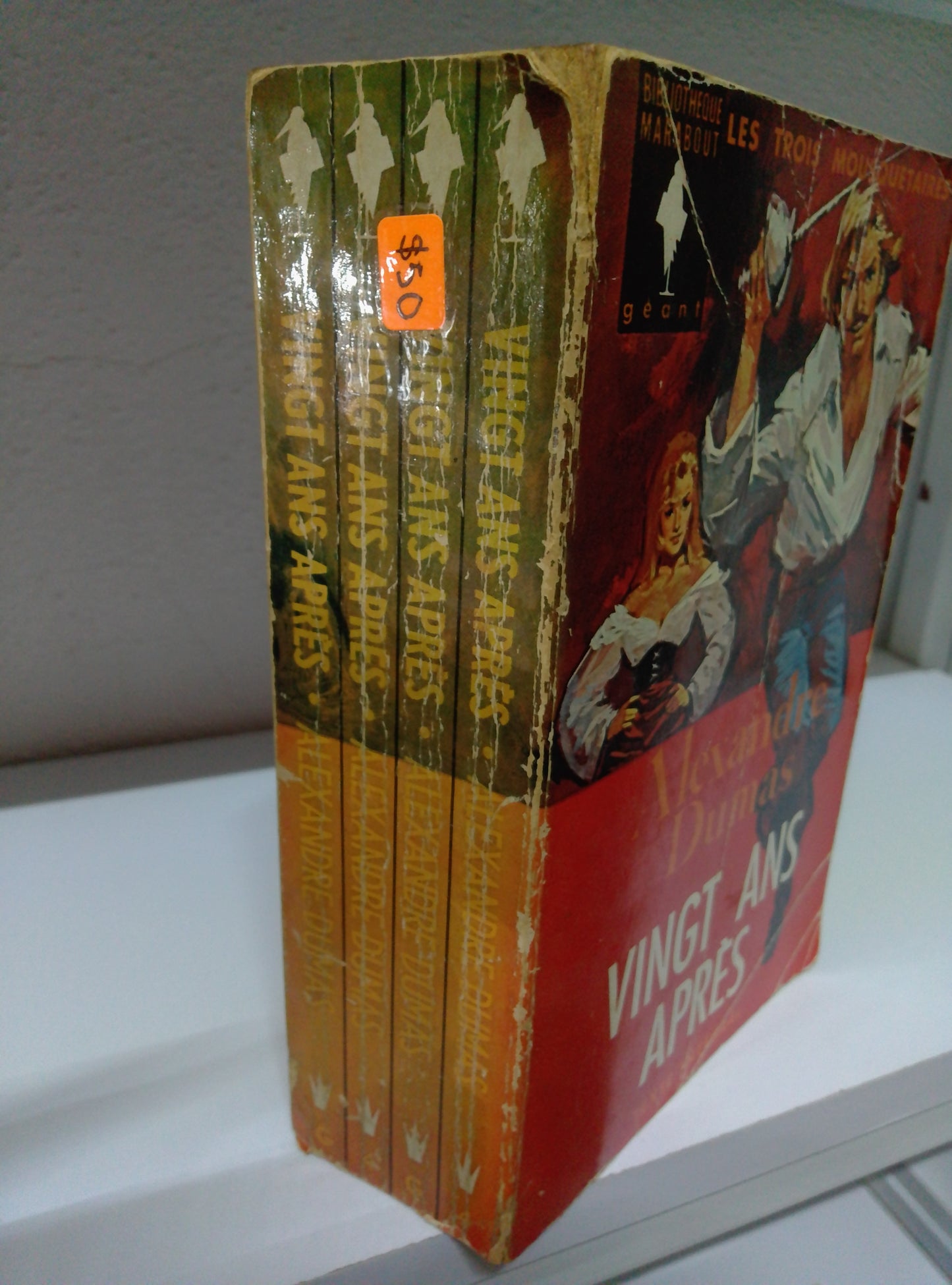 VINGT ANS APRES ALEXANDRE DUMAS USADO IDIOMAS JUAREZ 515