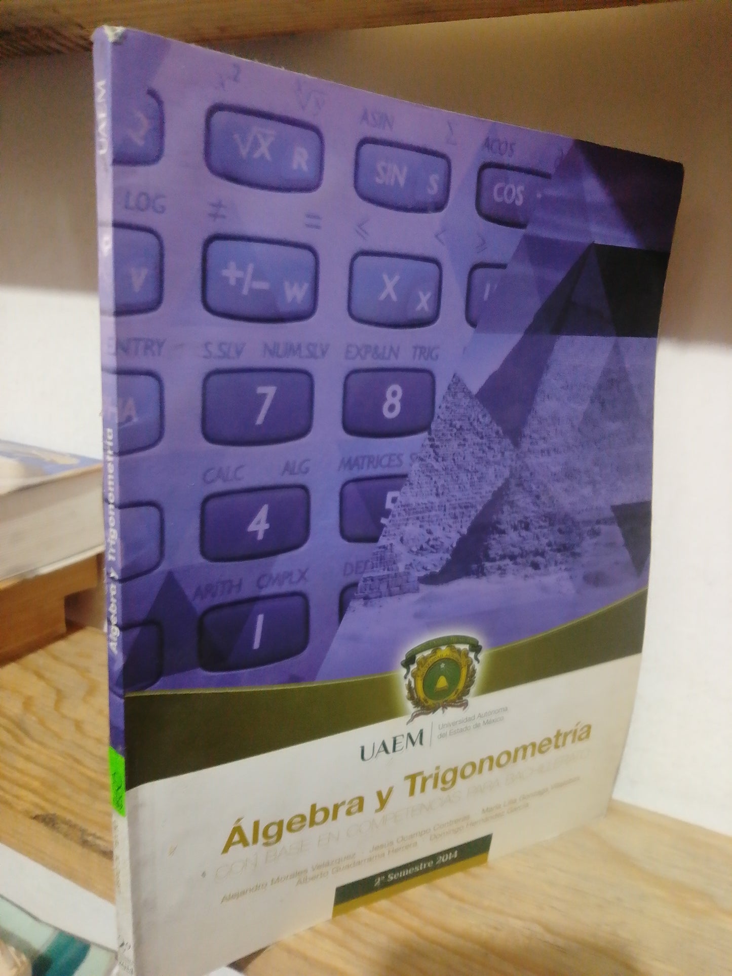 ALGEBRA Y TRIGONOMETRIA POR VARIOS AUTORES USADO MATEMATICAS JUAREZ