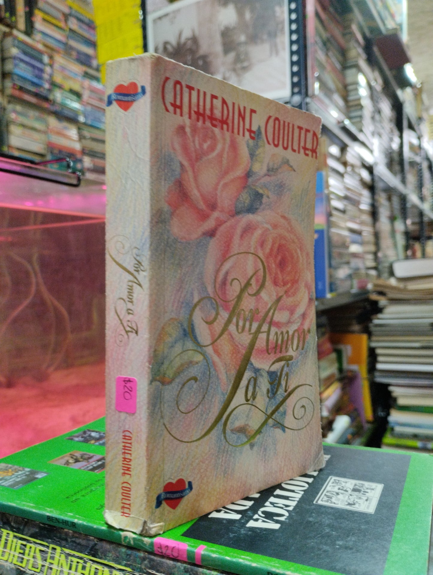 POR AMOR A TI POR CATHERINE COULTER USADO NOVELAS ALDAMA