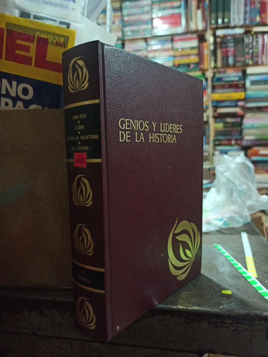 GENIOS Y LIDERES DE LA HISTORIA VOLUMEN IX POR VARIOS AUTORES USADO HISTORIA ALDAMA