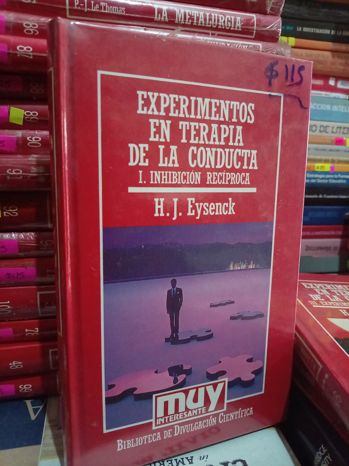 EXPERIMENTOS EN TERAPIA DE LA CONDUCTA POR H. J. EYSENCK USADO CIENCIA LITERARIO 305