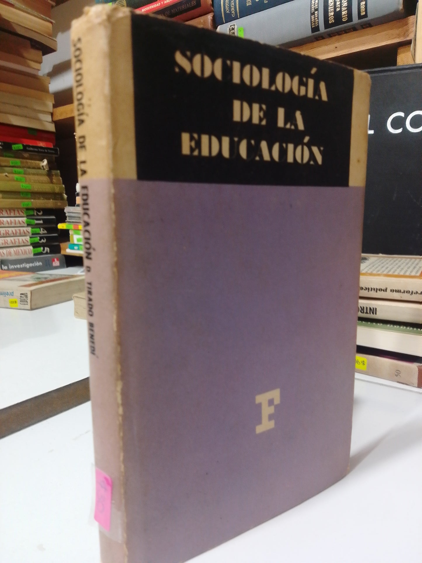 SOCIOLOGIA DE LA EDUCACION POR D.TIRADO BENEDI USADO FILOSOFIA JUAREZ