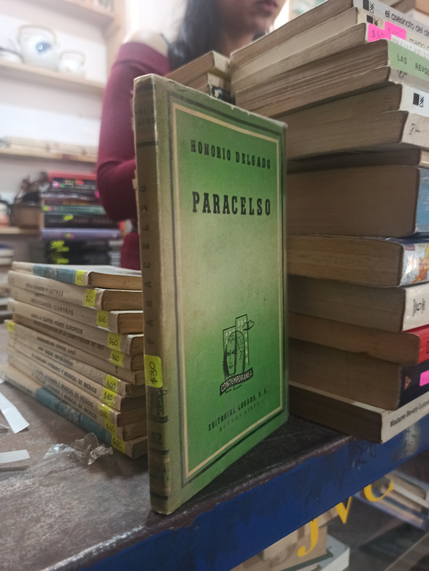 PARACELSO POR HONORIO DELGADO USADO HISTORIA ALDAMA