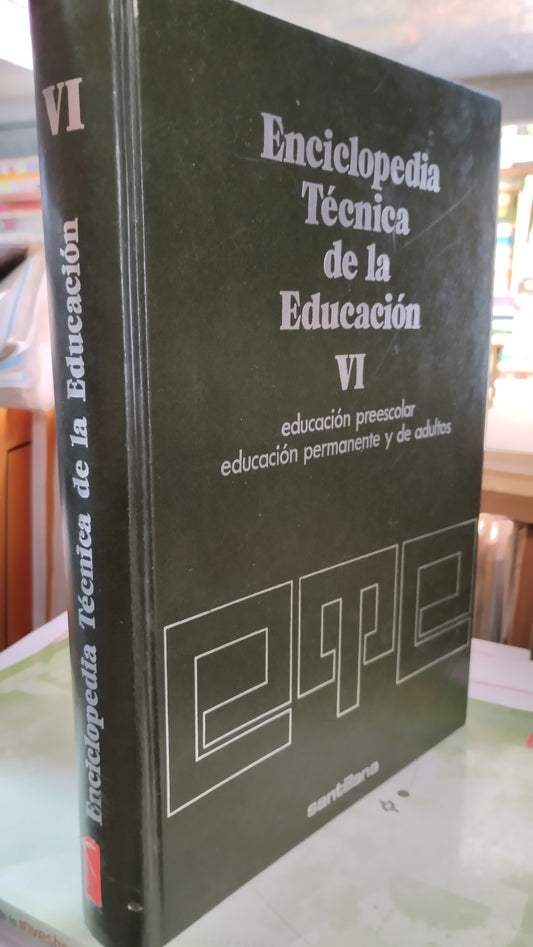 ENCICLOPEDIA TECNICA DE LA EDUCACION POR EMILIANO MARTINEZ RODRÍGUEZ LIBRO USADO EDUCACIÓN ALDAMA