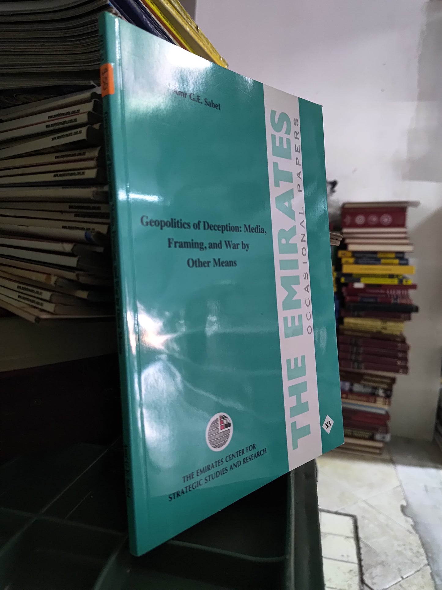 THE EMIRATES OCASIONAL PAPERS 83 POR AMR G. E. SABET USADO IDIOMAS JUAREZ 515