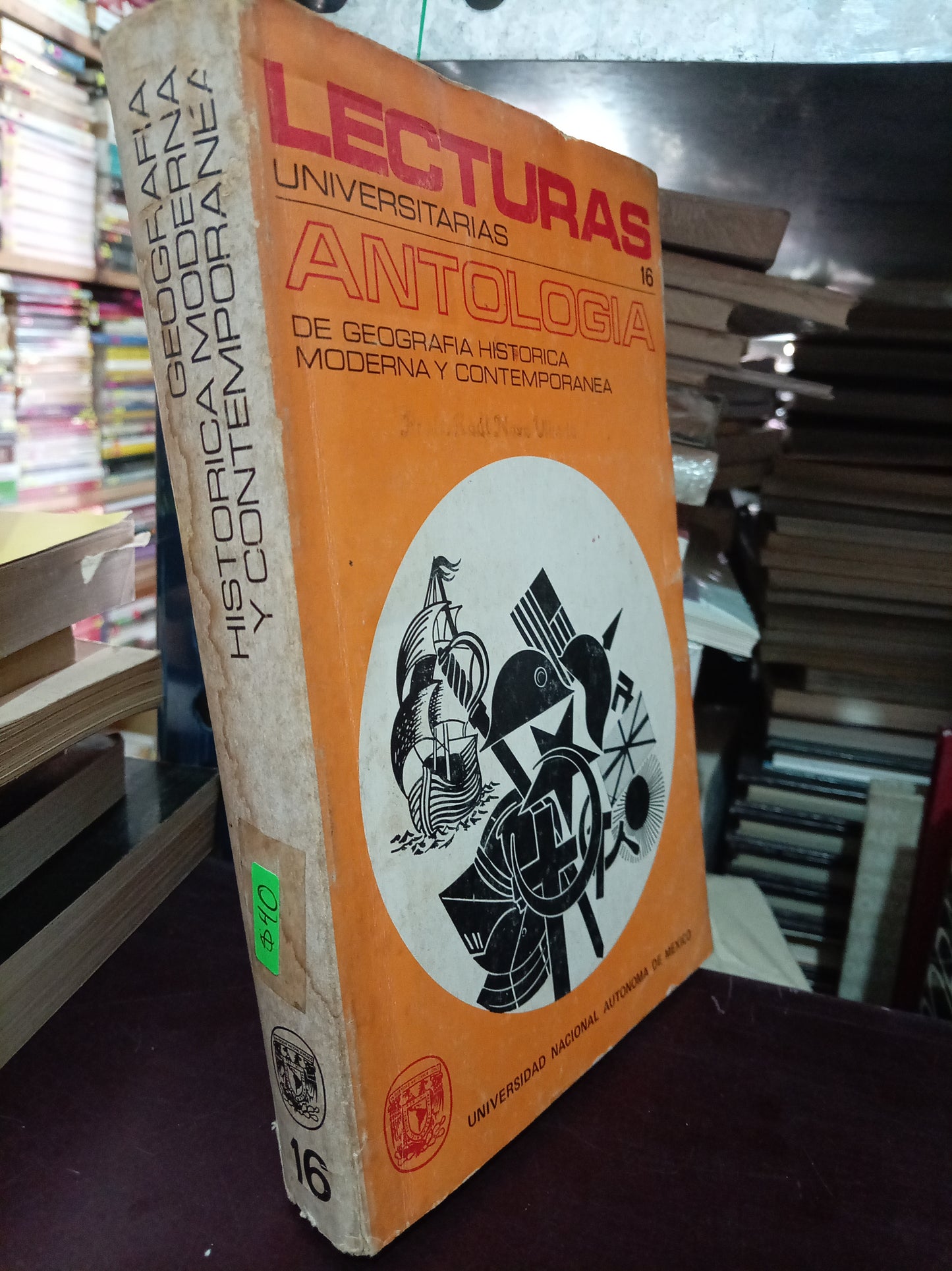 LECTURAS UNIVERSITARIAS ANTOLOGIA DE GEOGRAFIA HISTORIA MODERNA Y CONTEMPORANEA USADO HISTORIA LITERARIO 305