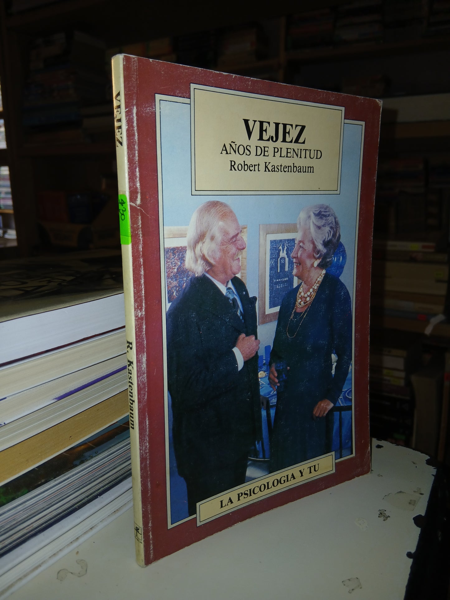 VEJEZ POR ROBERT KASTENBAUM USADO SUPERACIÓN PERSONAL LITERARIO 207