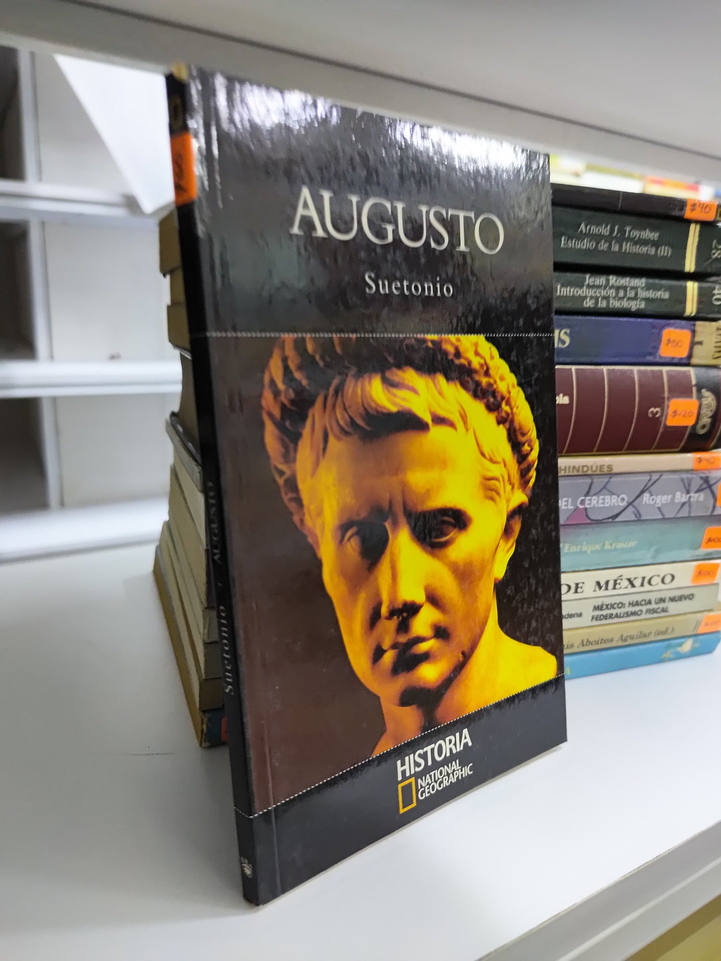 AUGUSTO POR SUETONIO USADO HISTORIA JUAREZ 515