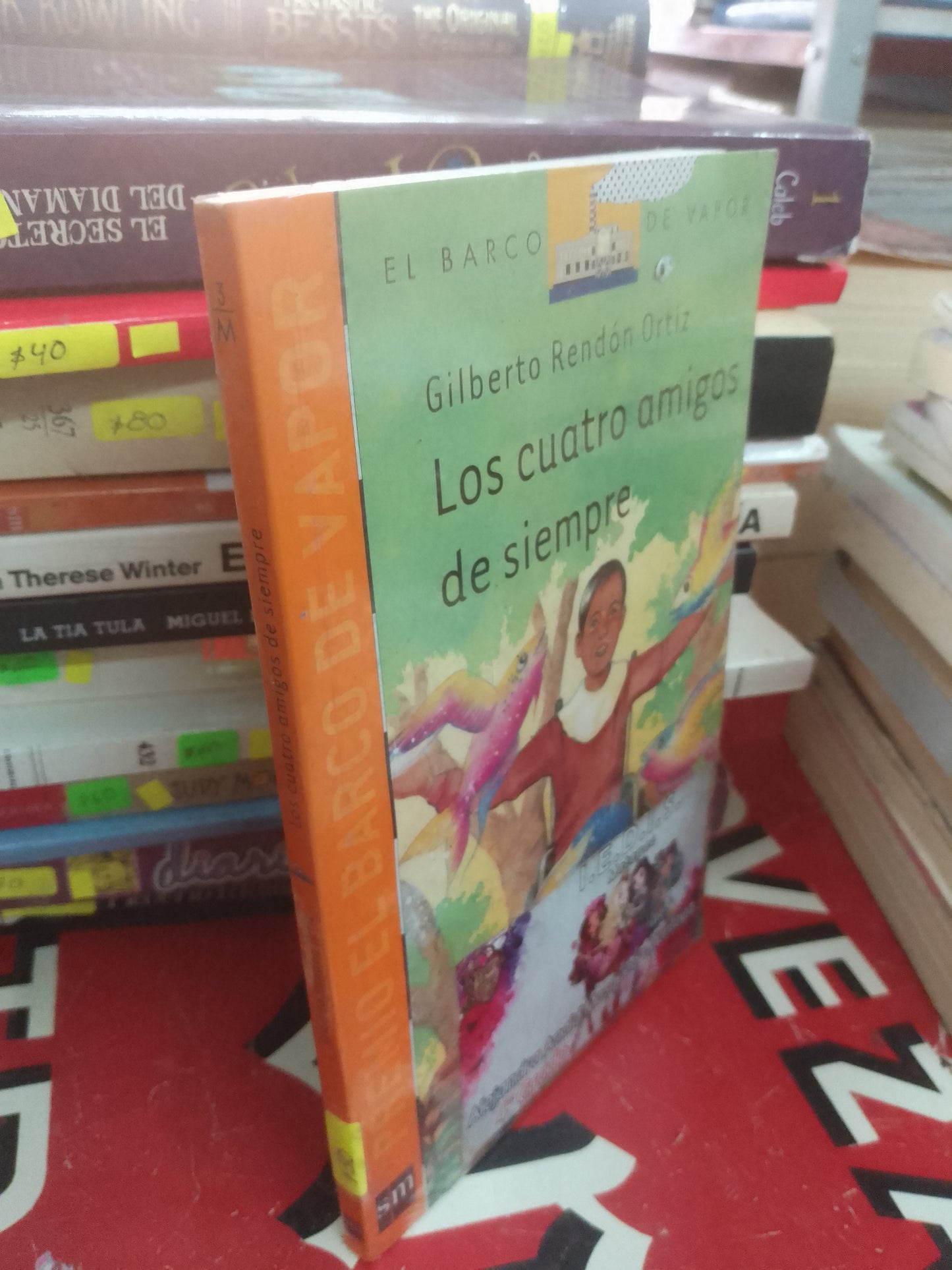 LOS CUATRO AMIGOS DE SIEMPRE POR GILBERTO RENDIN ORTIZ USADO INFANTIL LITERARIO 207