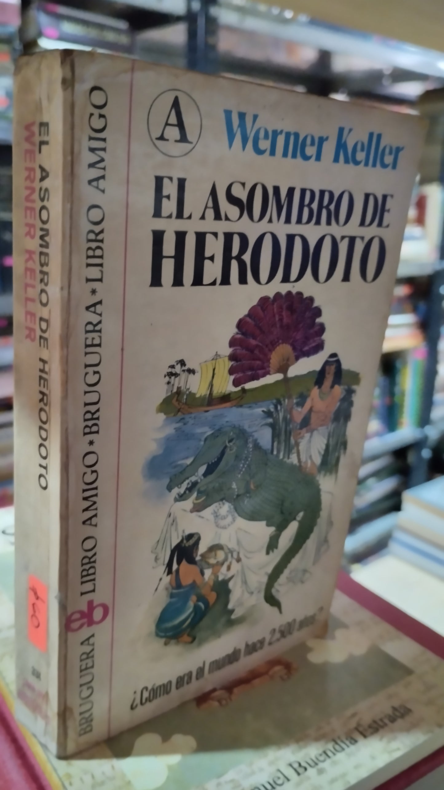 EL ASOMBROSO HERODOTO POR WERNER KELLER LIBRO USADO NOVELAS ALDAMA