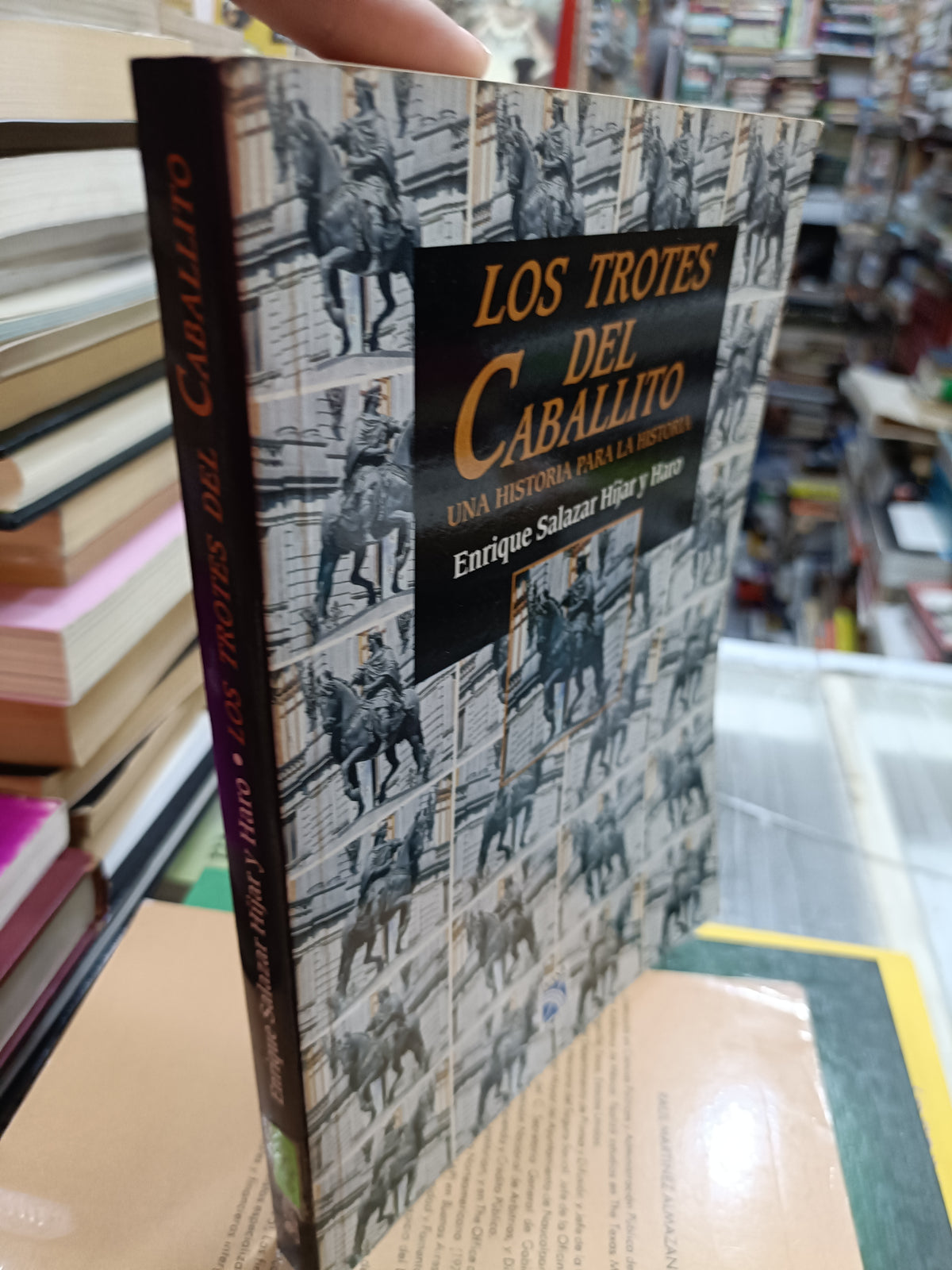 LOS TROTES DEL CABALLITO UNA HISTORIA PARA LA HISTORIA POR ENRIQUE SALAZAR HIJAR USADO HISTORIA JUAREZ 507