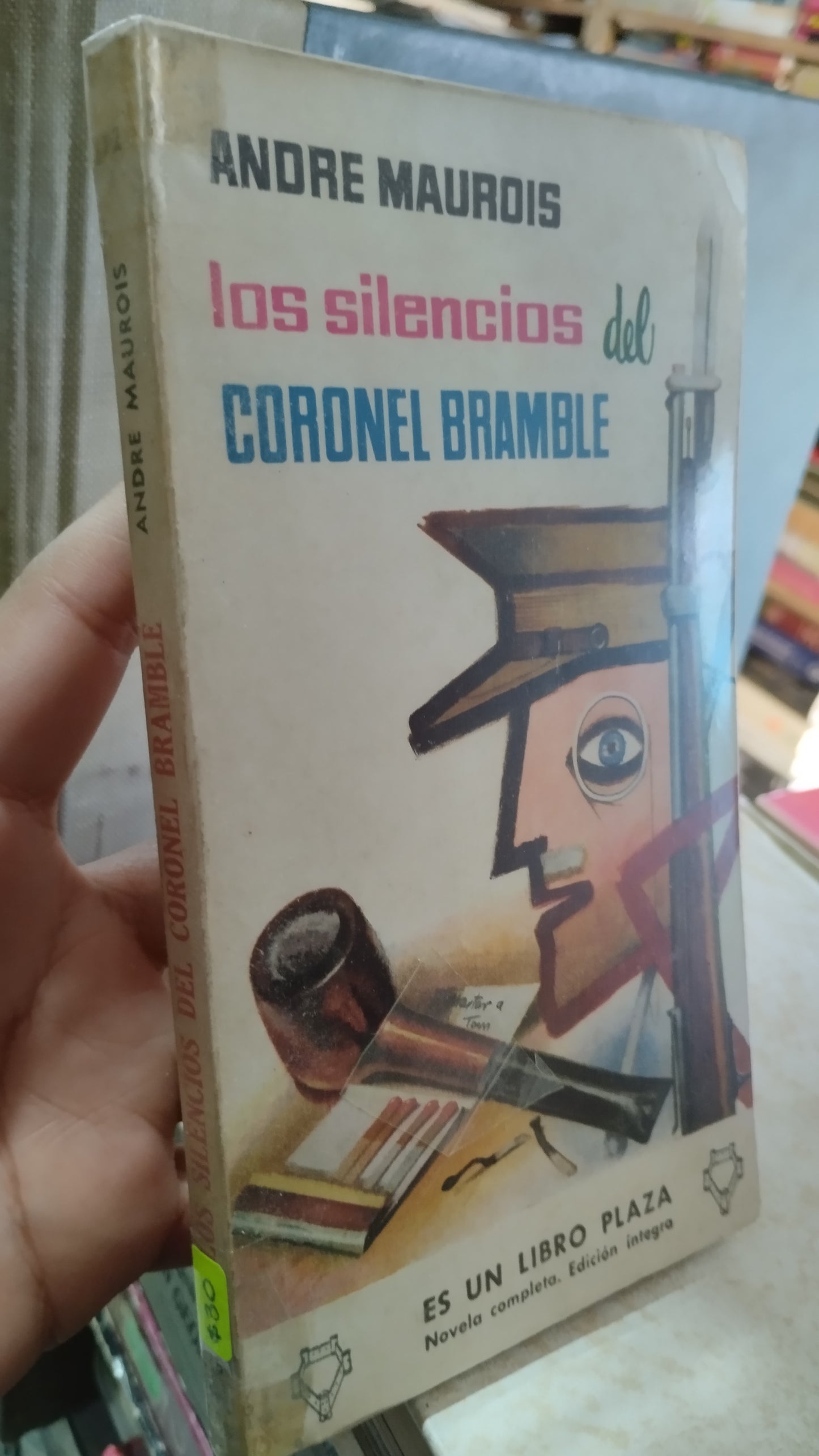 LOS SILENCIOS DEL CORONEL BRAMBLE POR ANDRE MAURDIS LIBRO USADO NOVELAS ALDAMA