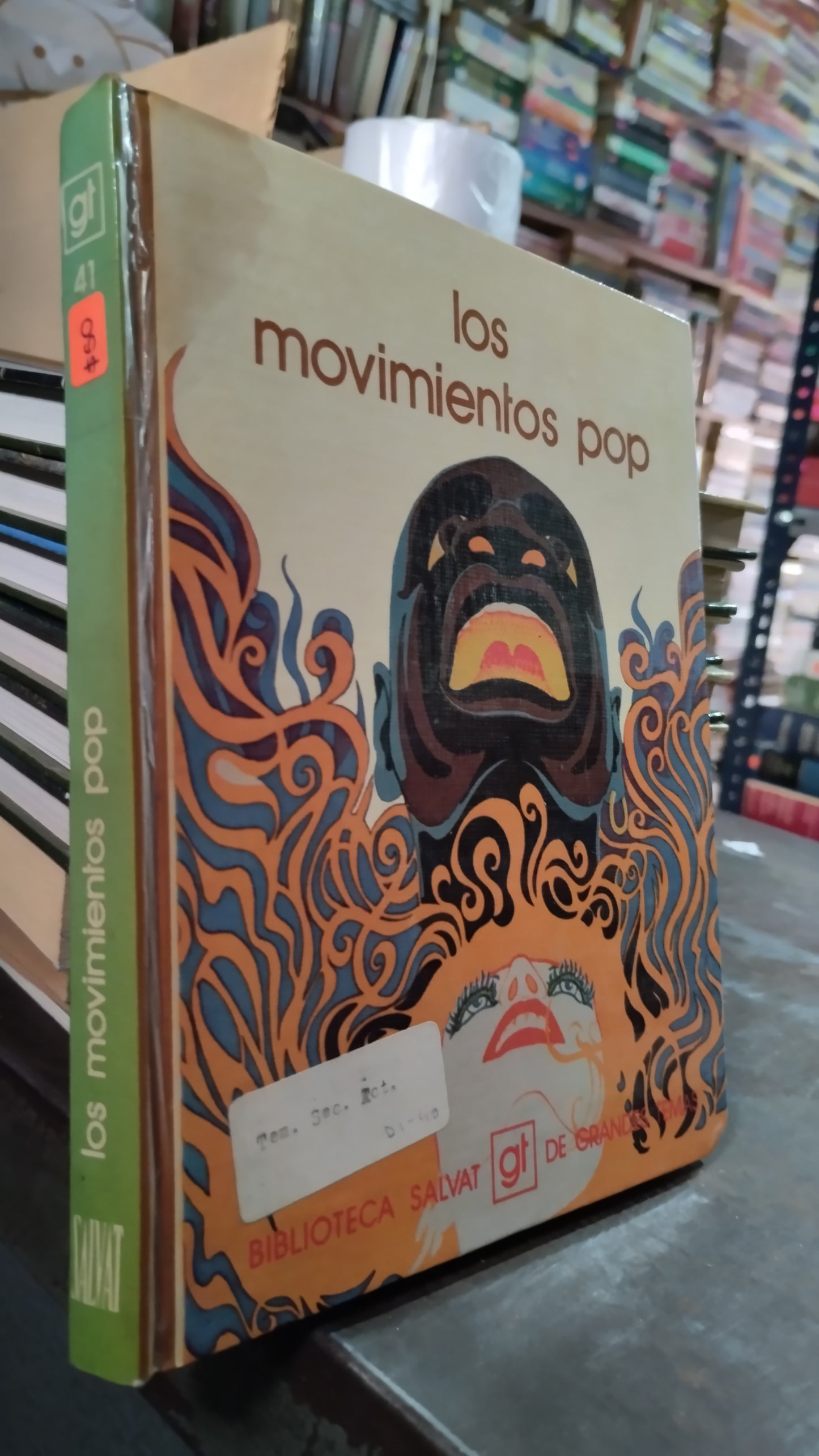 LOS MOVIMIENTOS POP POR BIBLIOTECA SALVAT LIBRO USADO CIENCIA ALDAMA