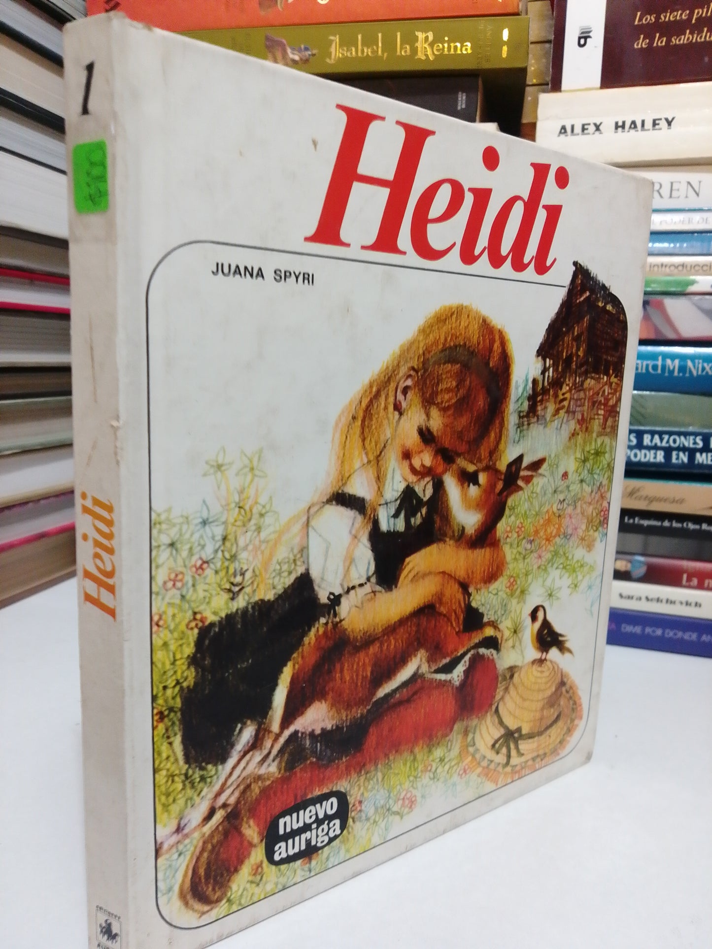 HEIDI POR JUANA SPYRI USADO NOVELA JUÁREZ