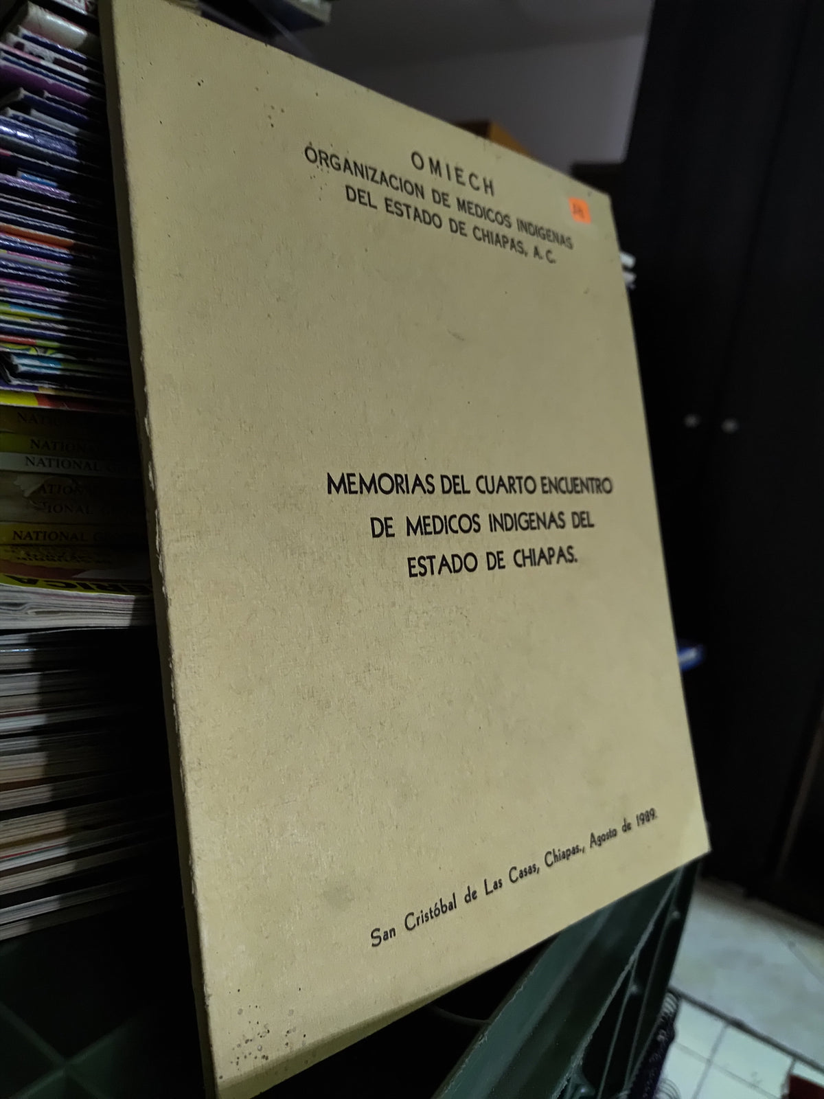 MEMORIAS DEL CUARTO ENCUENTRO DE MEDICOS INDIGENAS DEL ESTADO DE CHIAPAS USADO SALUD JUAREZ 515