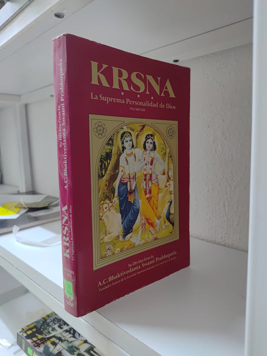 KRSNA VOL 2 POR A. C. BHAKTIVEDANTA USADO SUP PERSONAL JUAREZ 515