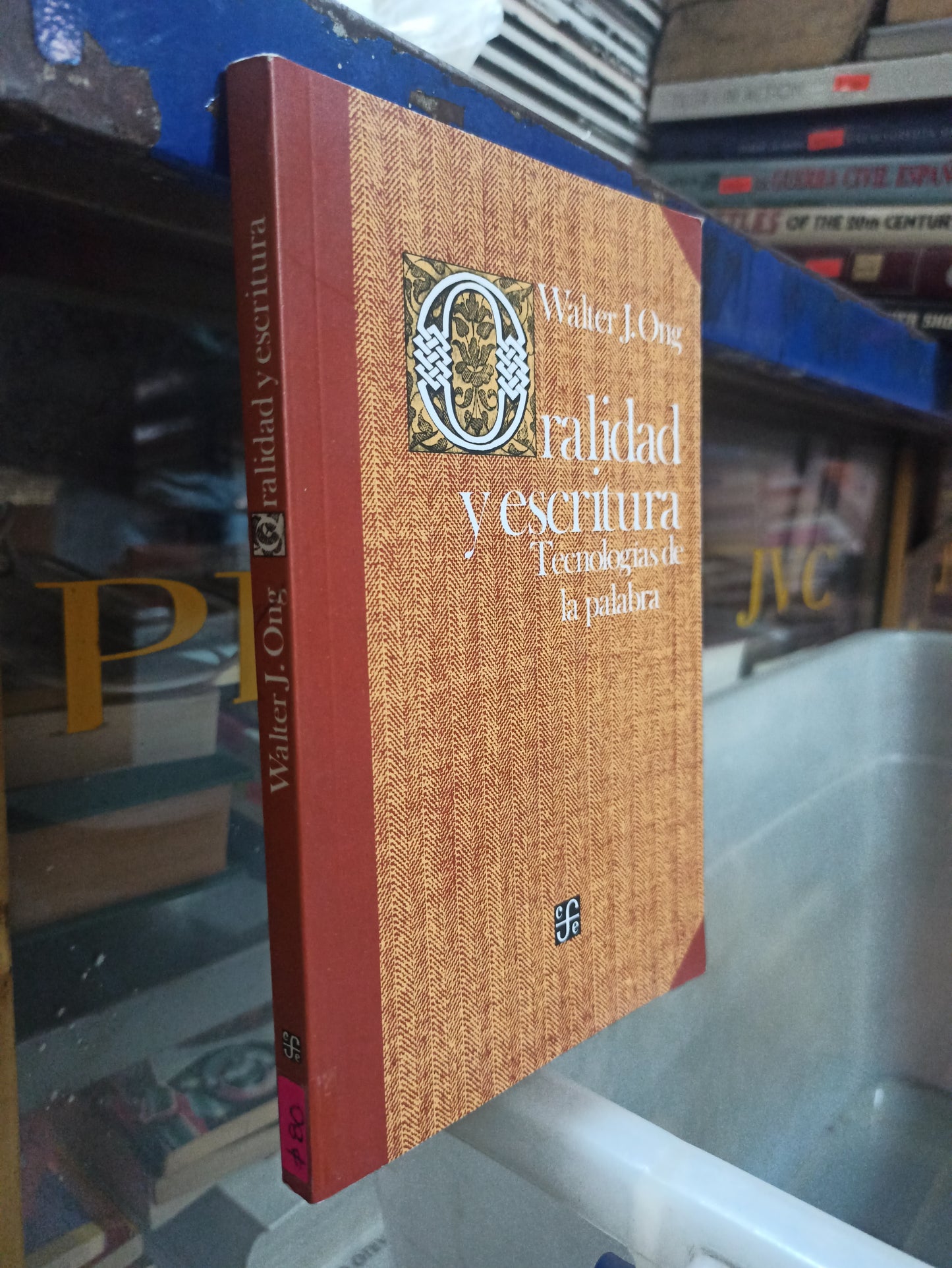 REALIDAD Y ESCRITURA TECNOLOGIA DE LA PALABRA POR WALTER J. ONG USADO SOCIOLOGÍA ALDAMA