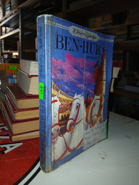 BEN-HUR POR LEWIS WALLACE USADO NOVELA LITERARIO 207