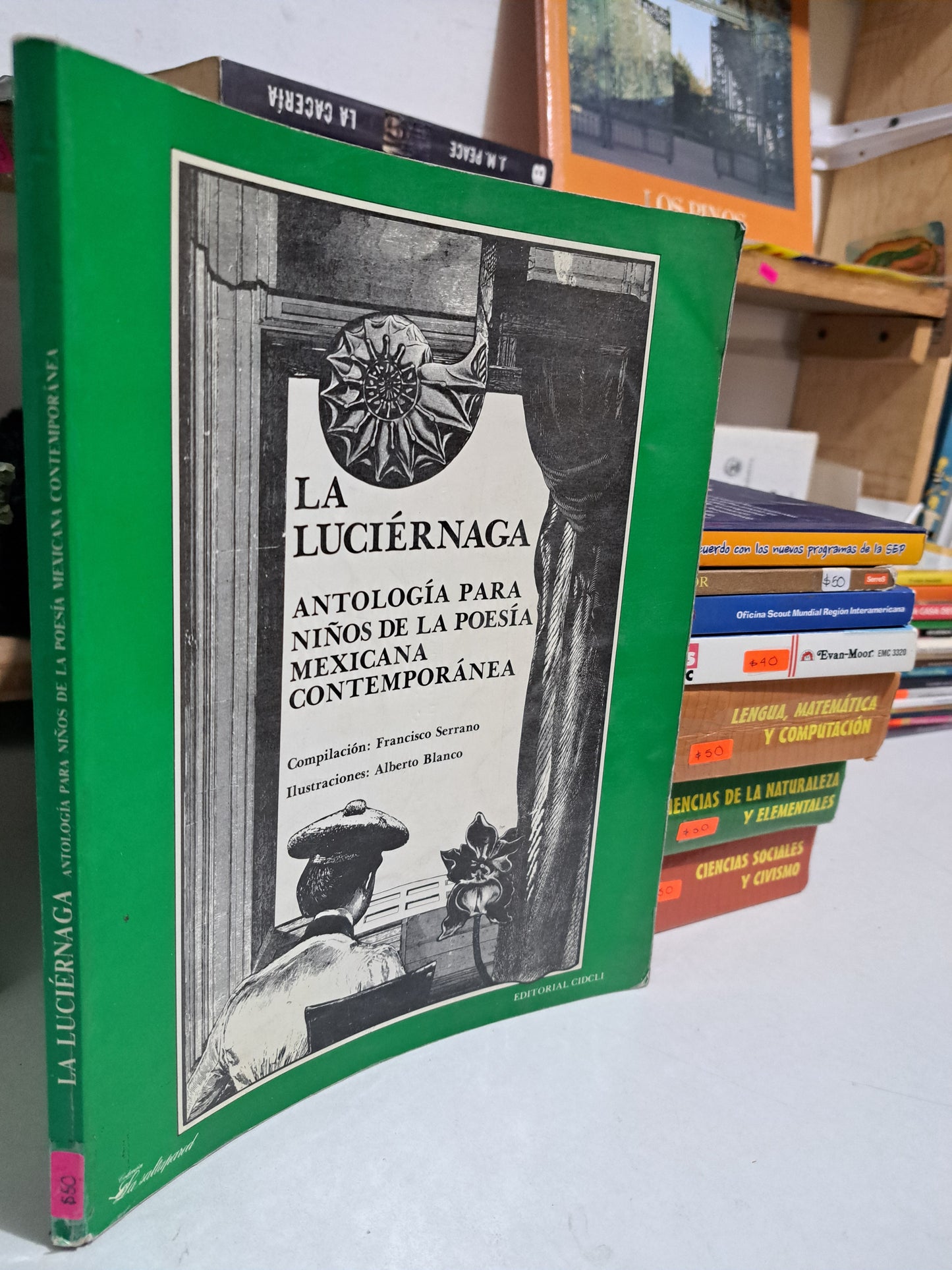LA ALUSIERNAGA ANTOLOGIA PARA NIÑOS DE LA POESIA MEXICANA CONTEMPORANEA FRANCISCO SERRANO COMP. USADO INFANTIL JUÁREZ