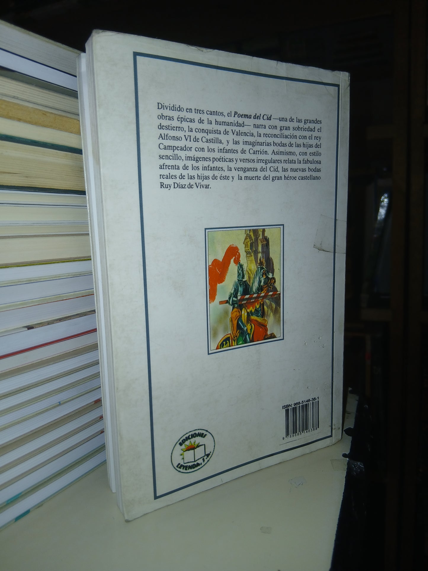 POEMA DE MIO CID (ANÓNIMO) USADO POESÍA LITERARIO 207