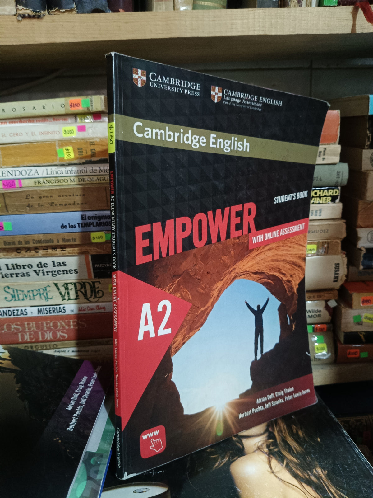 EMPOWER A2 ELEMENTARY STUDENTS BOOK WITH ONLINE ASSESSMENT VARIOS AUTORES USADO IDIOMAS ALDAMA