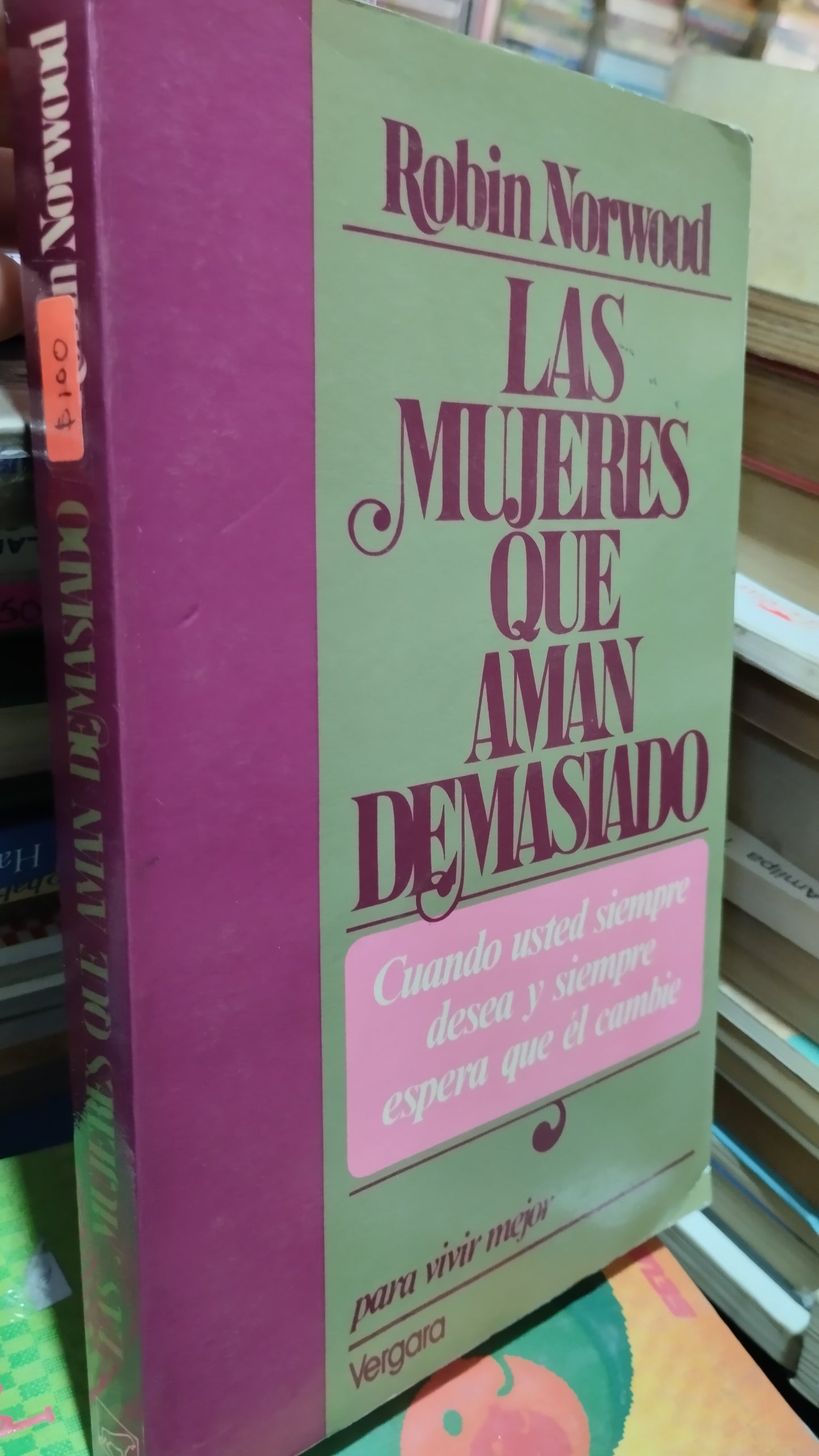 LAS MUJERES QUE AMAN DEMASIADO POR ROBIN NORWOOD LIBRO USADO SUPERACION PERSONAL ALDAMA