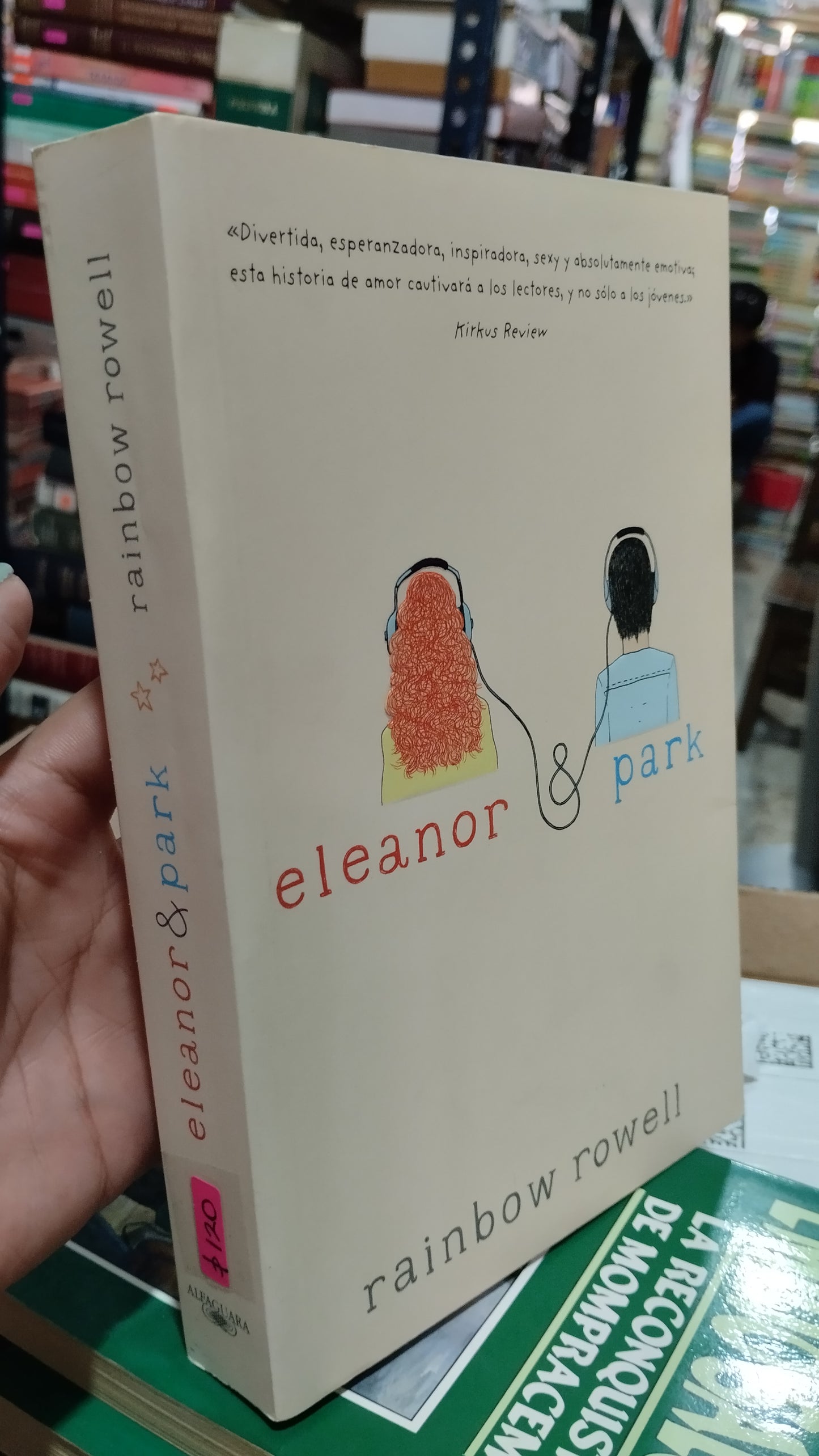 ELEANOR Y PARK POR RAINDOW ROWELL LIBRO USADO NOVELAS ALDAMA