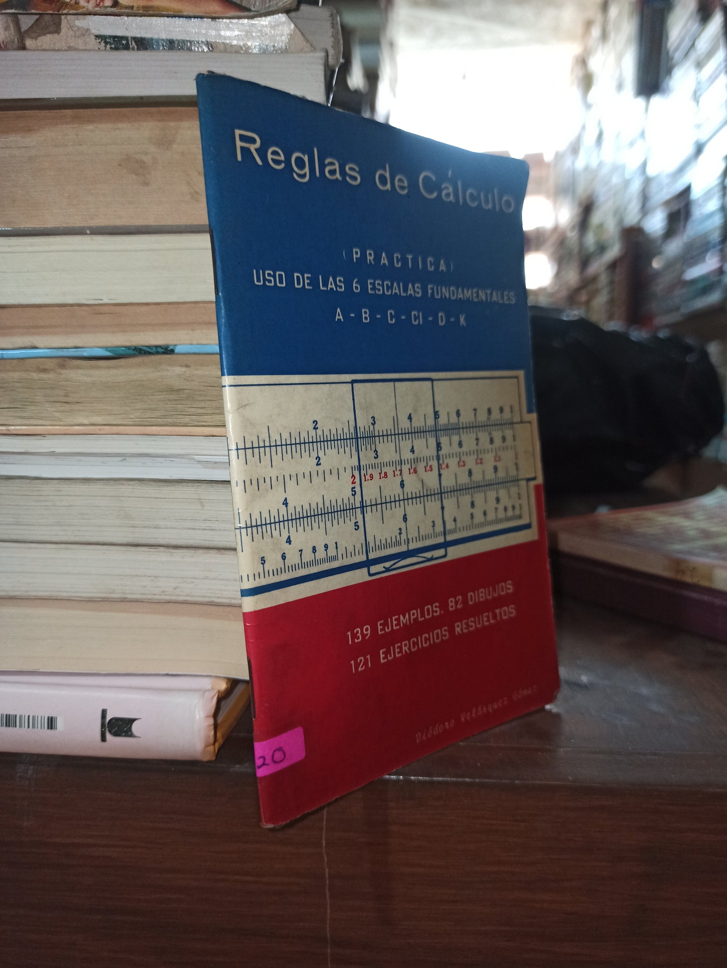 REGLAS DE CALCULO PRACTICA USO DE LAS 6 ESCALAS FUNDAMENTALES POR DIADORO VELASQUEZ GOMES USADO MATEMÁTICAS ALDAMA