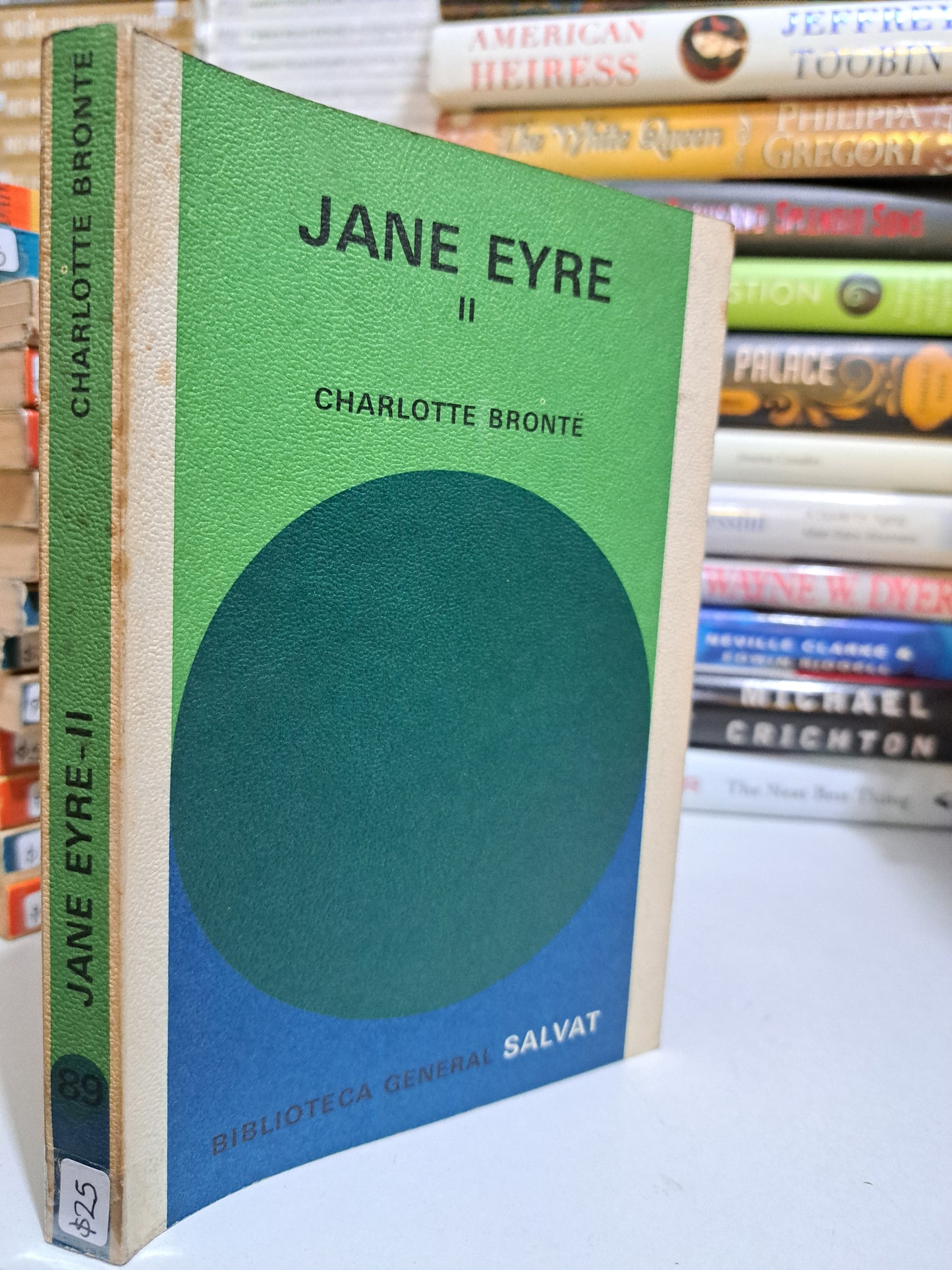JANE EYRE II CHARLOTTE BRONTË USADO NOVELA JUÁREZ