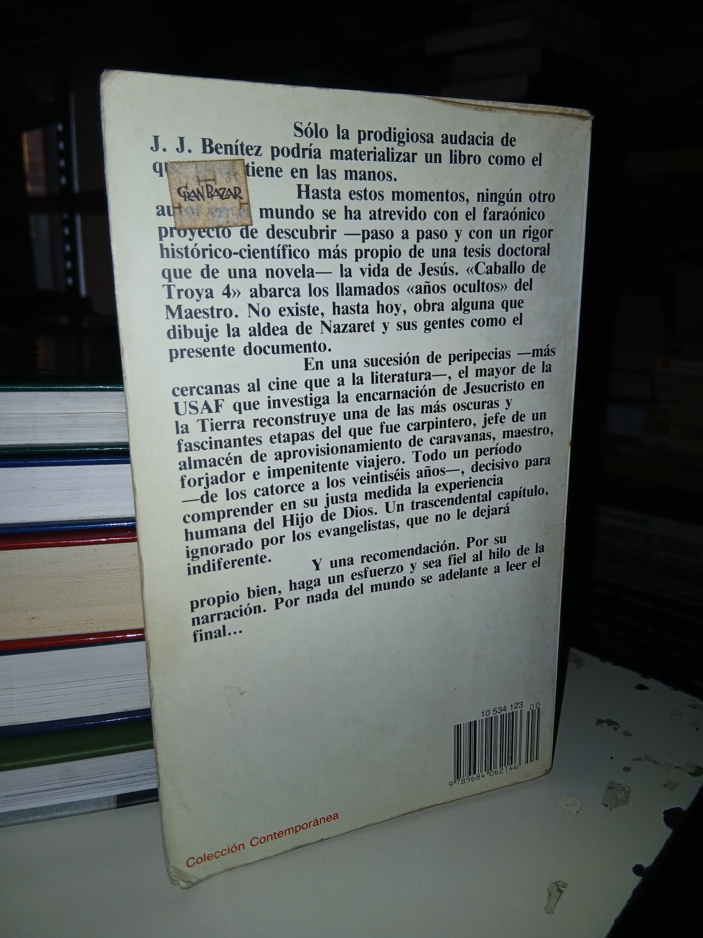 CABALLO DE TROYA 4 POR J.J. BENITEZ USADO NOVELA LITERARIO 207