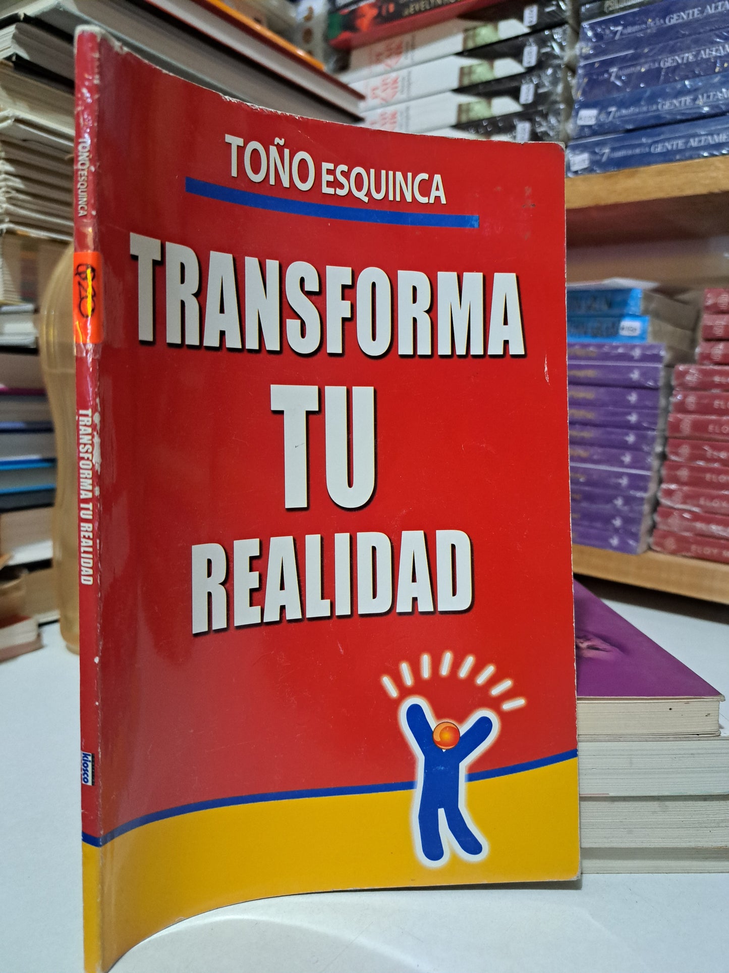 TRANSFORMA TU REALIDAD TOÑO ESQUINCA USADO SUPERACIÓN PERSONAL JUÁREZ