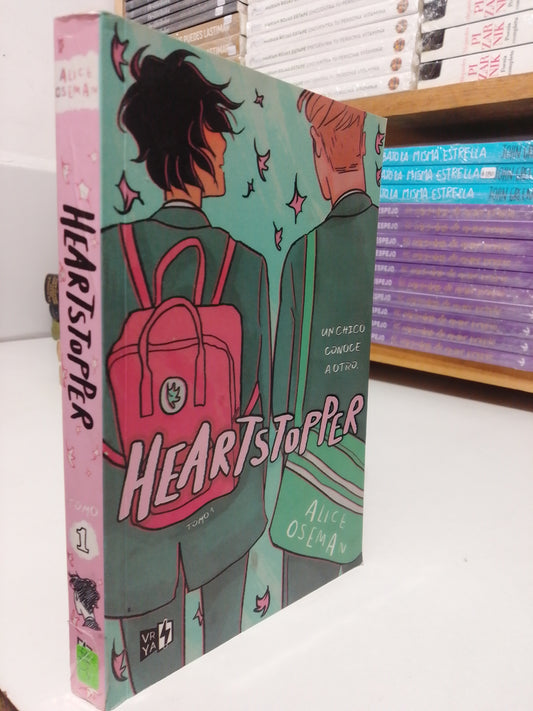HEARTSTOPPER 1 POR ALICE OSEMAN USADO NOVELA JUAREZ