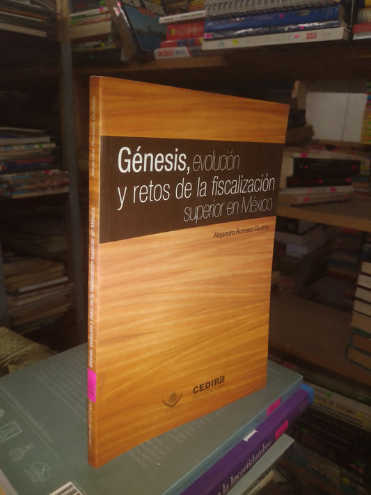 GÉNESIS, EVOLUCIÓN Y RETOS DE LA FISCALIZACIÓN SUPERIOR EN MÉXICO POR ALEJANDRO ROMERO GUDIÑO USADO DERECHO LITERARIO 207