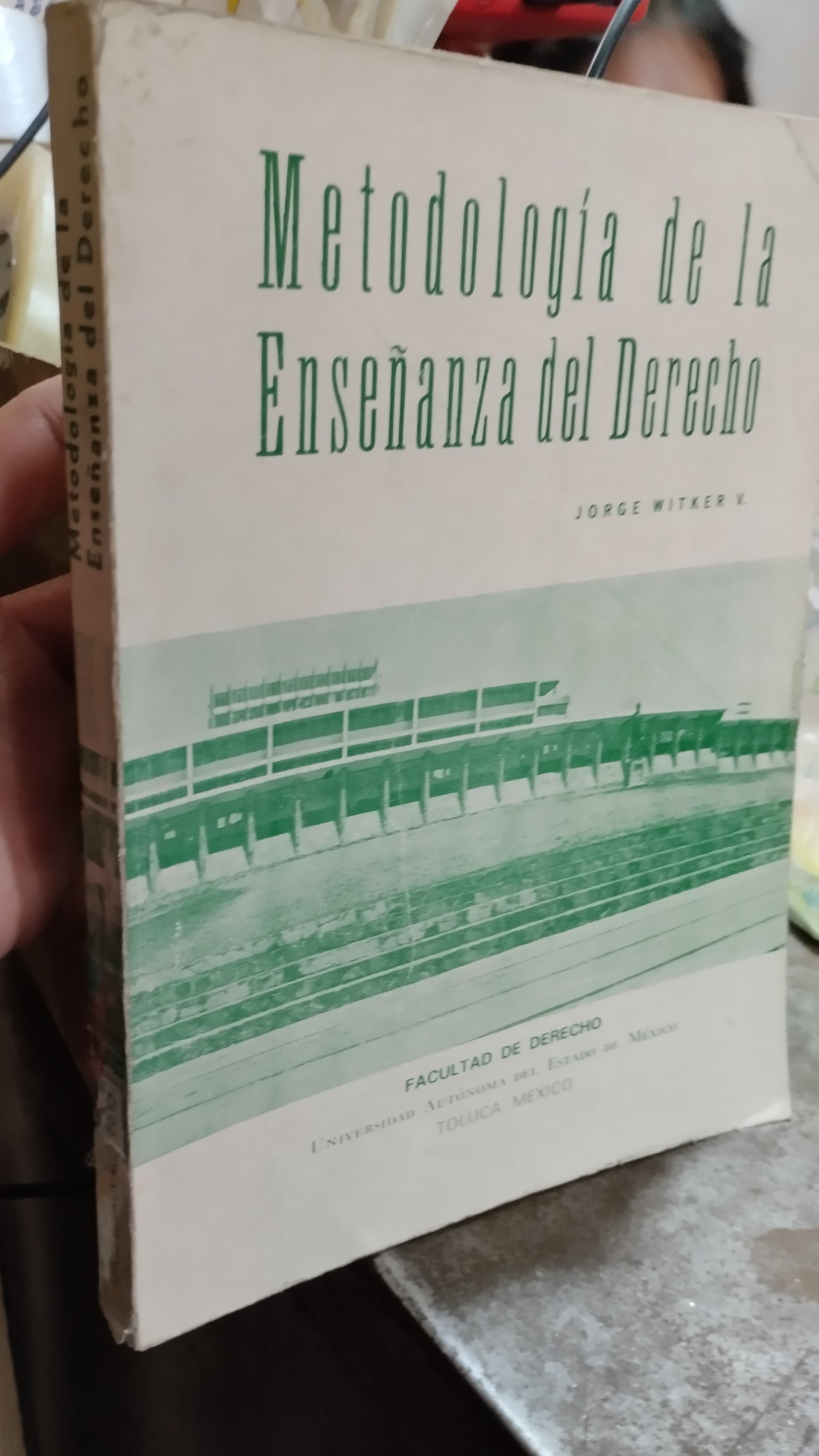 METODOLOGIA DE LA ENSEÑANZA DEL DERECHO POR JORGE WITKER LIBRO USADO DERECHO ALDAMA
