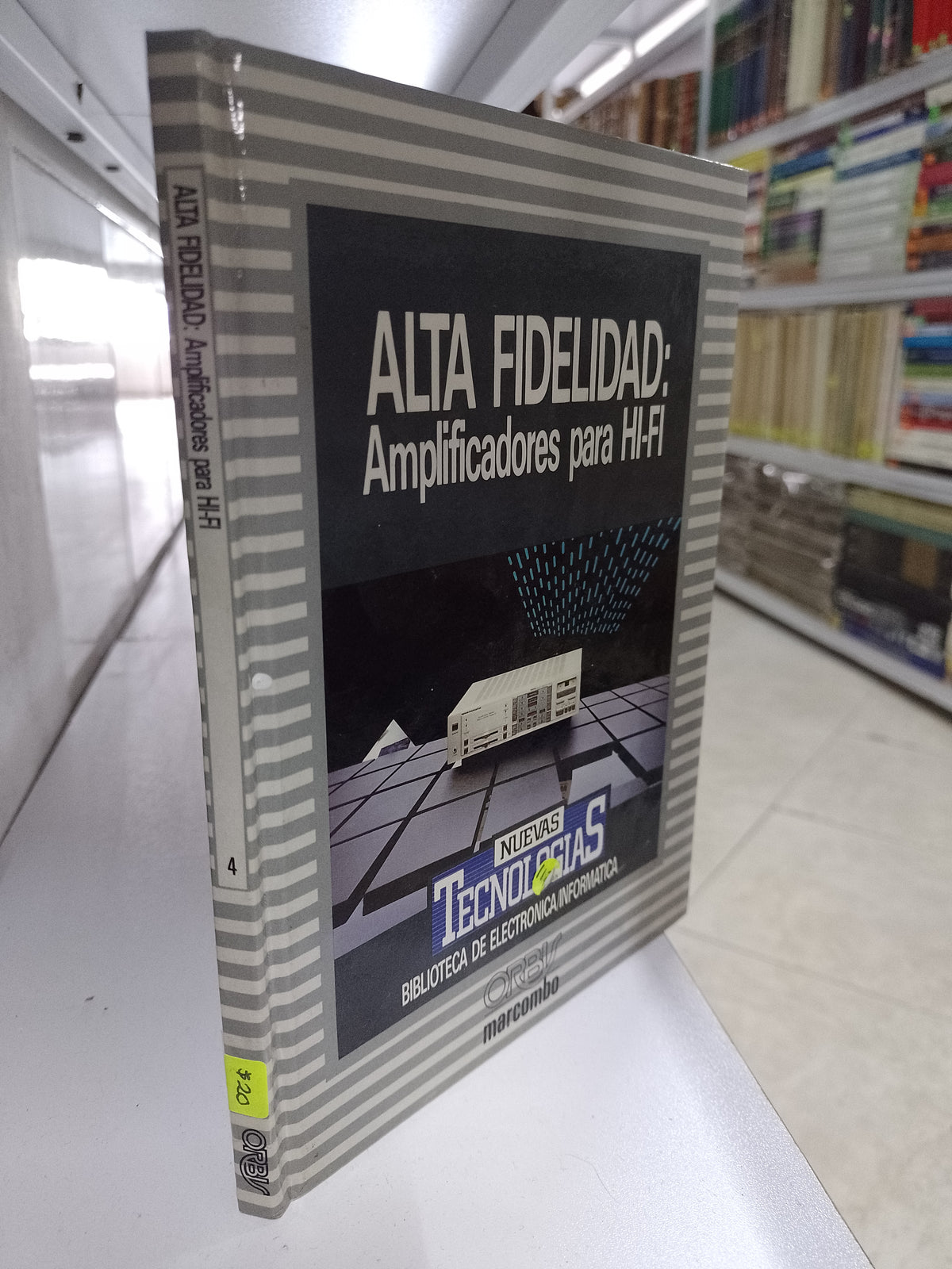 ALTA FIDELIDAD AMPLIFICADORES PARA HI FI POR MARCOMBO USADO OFICIOS JUAREZ 515