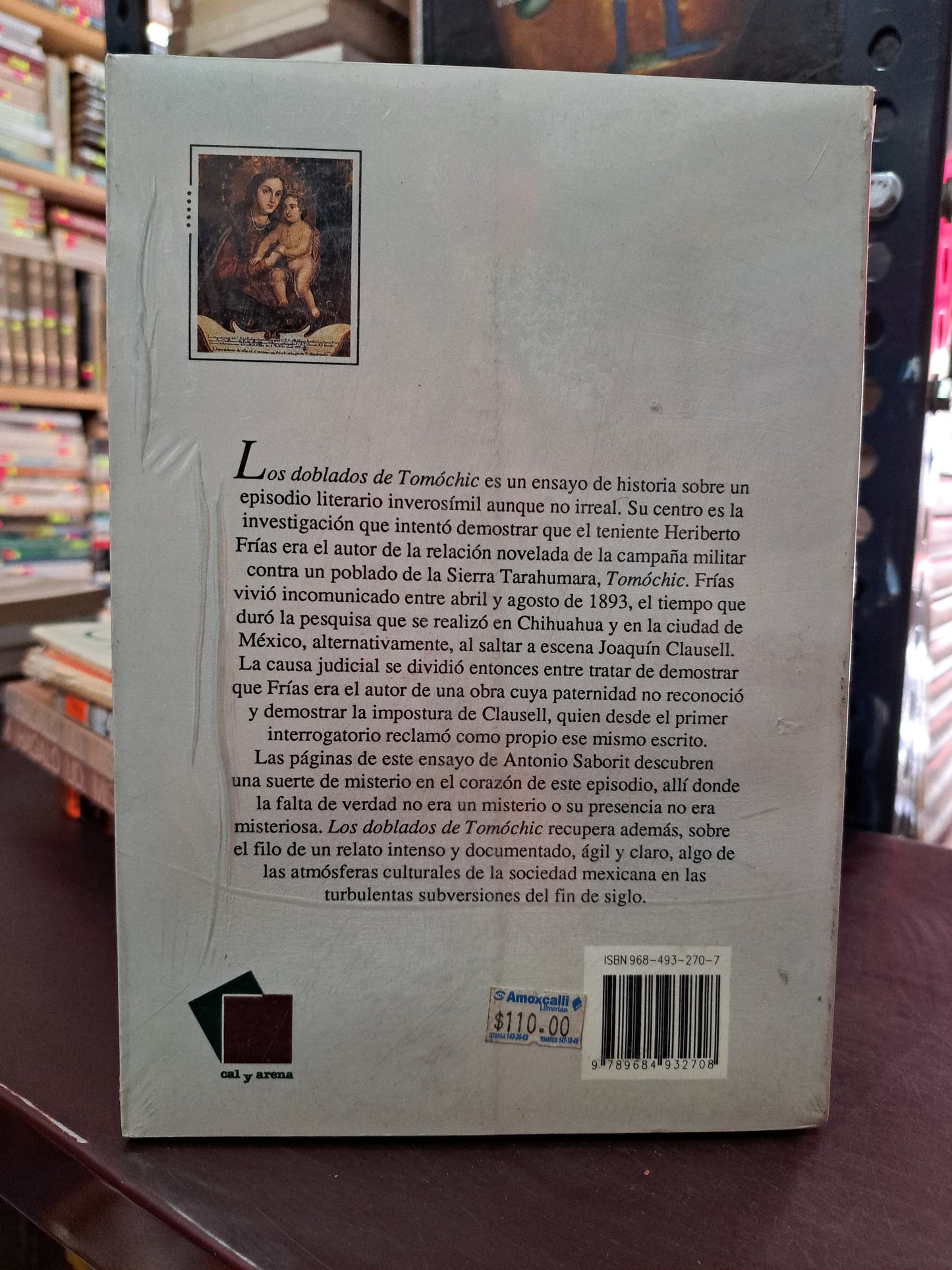 LOS DOBLADOS DE TOMOCHIC ANTONIO SABORIT NUEVO LIBROS NUEVO LITERARIO 305