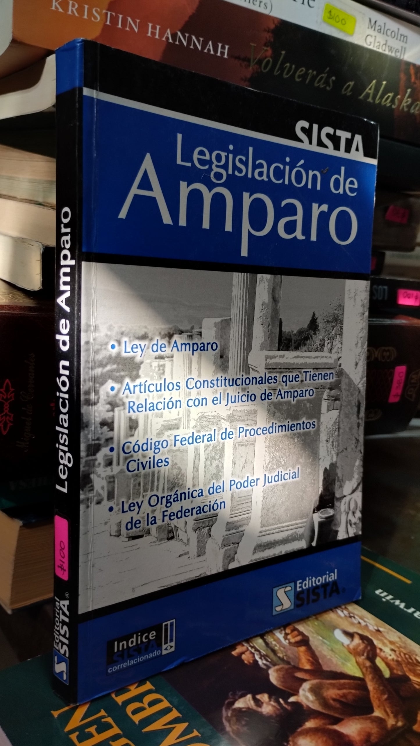 LEGISLACION DE AMPARO LIBRO USADO DERECHO ALDAMA