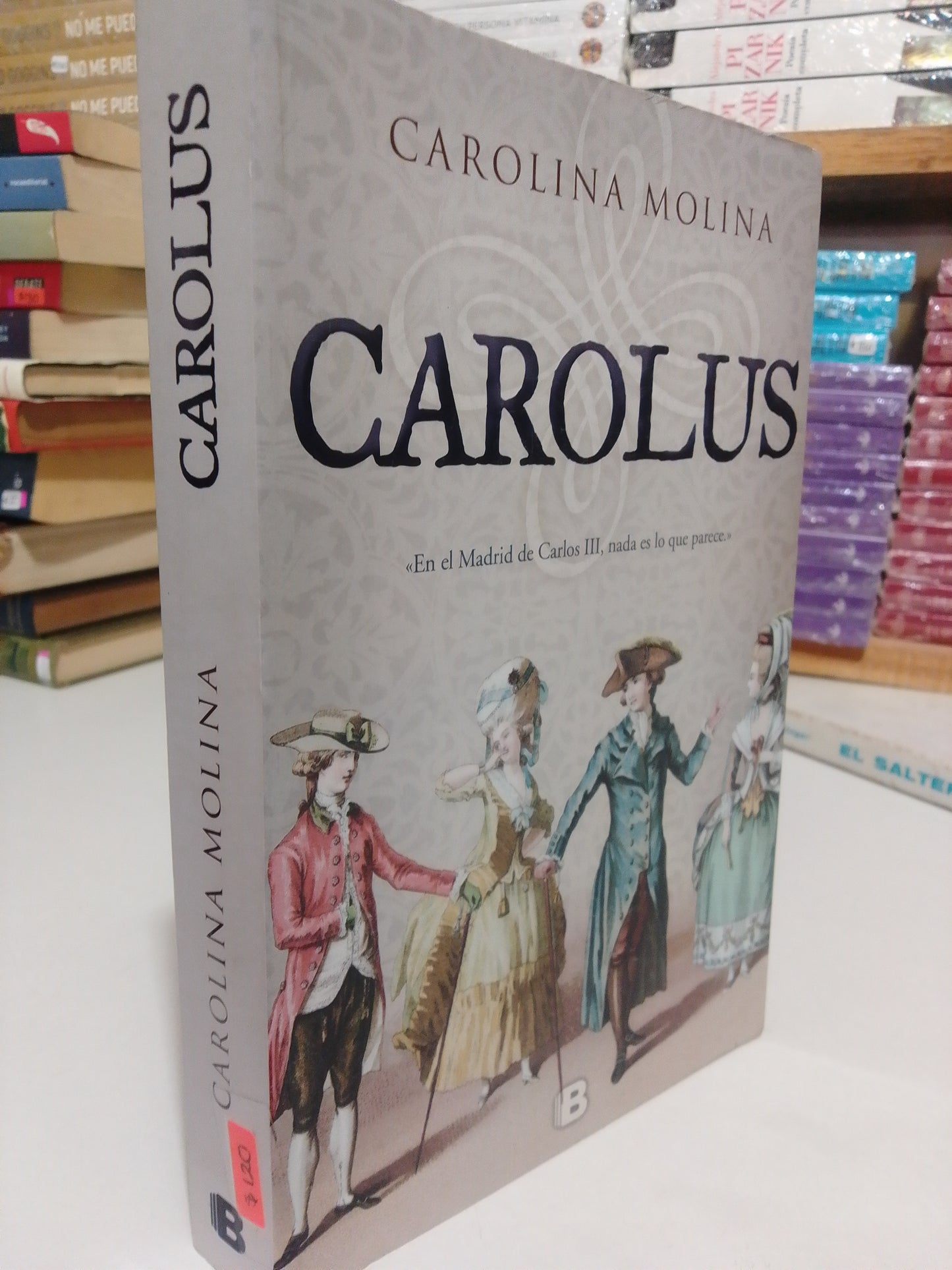 CAROLUS POR CAROLINA MOLINA USADO NOVELA JUAREZ