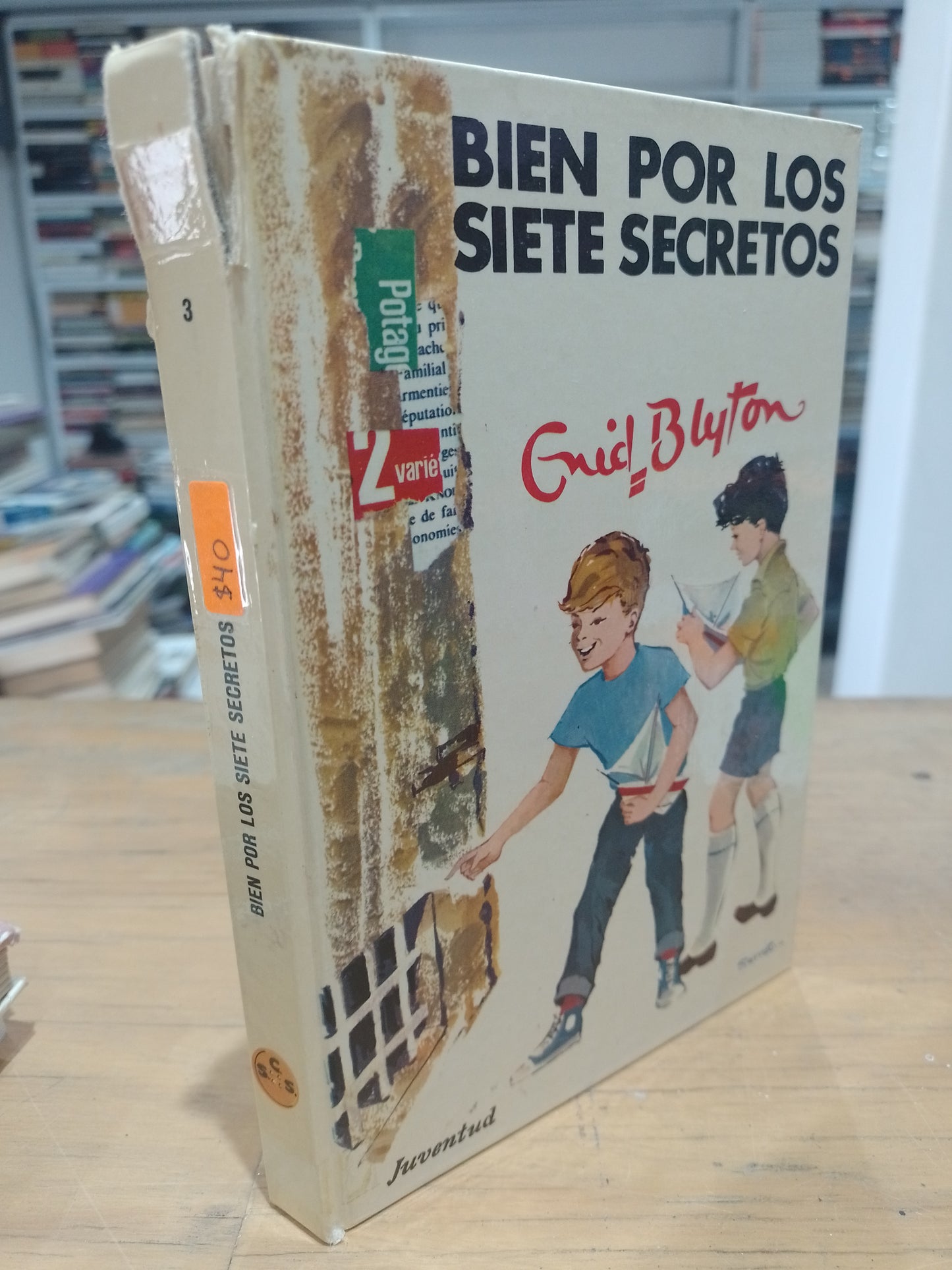 BIEN POR LOS SIETE SECRETOS POR ENID BLYTON USADO NOVELA JUAREZ 515