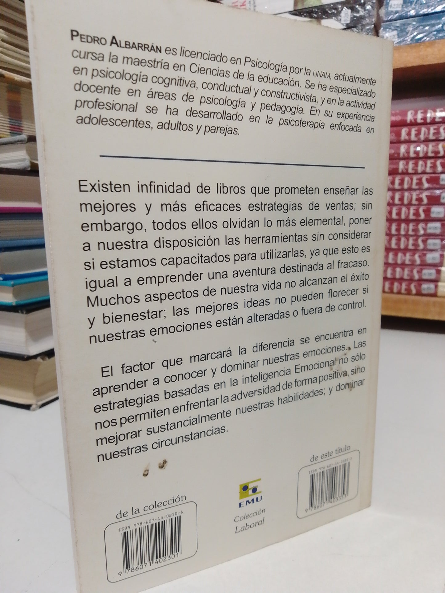INTELIGENCIA EMOCIONAL APLICADA A LAS VENTAS POR PEDRO ALBARRÁN USADO SUP.PERSONAL JUÁREZ