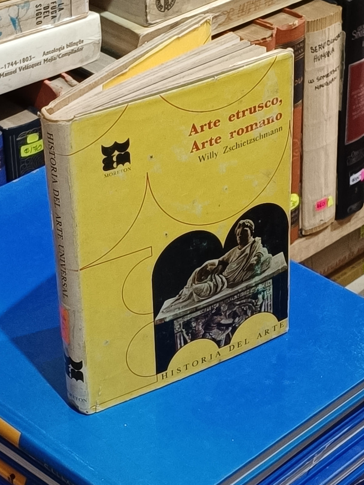 ARTE ETRUSCO ARTE ROMANO WILLY ZSCHIETZSCHMANN USADO HISTORIA LITERARIO 305