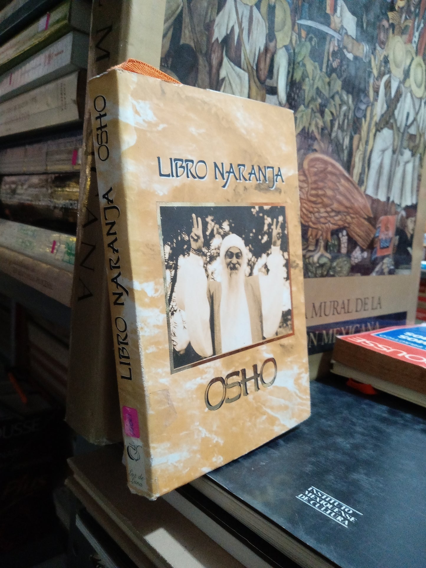 LIBRO NARANJA POR OSHO USADO SUPERACION PERSONAL JUÁREZ